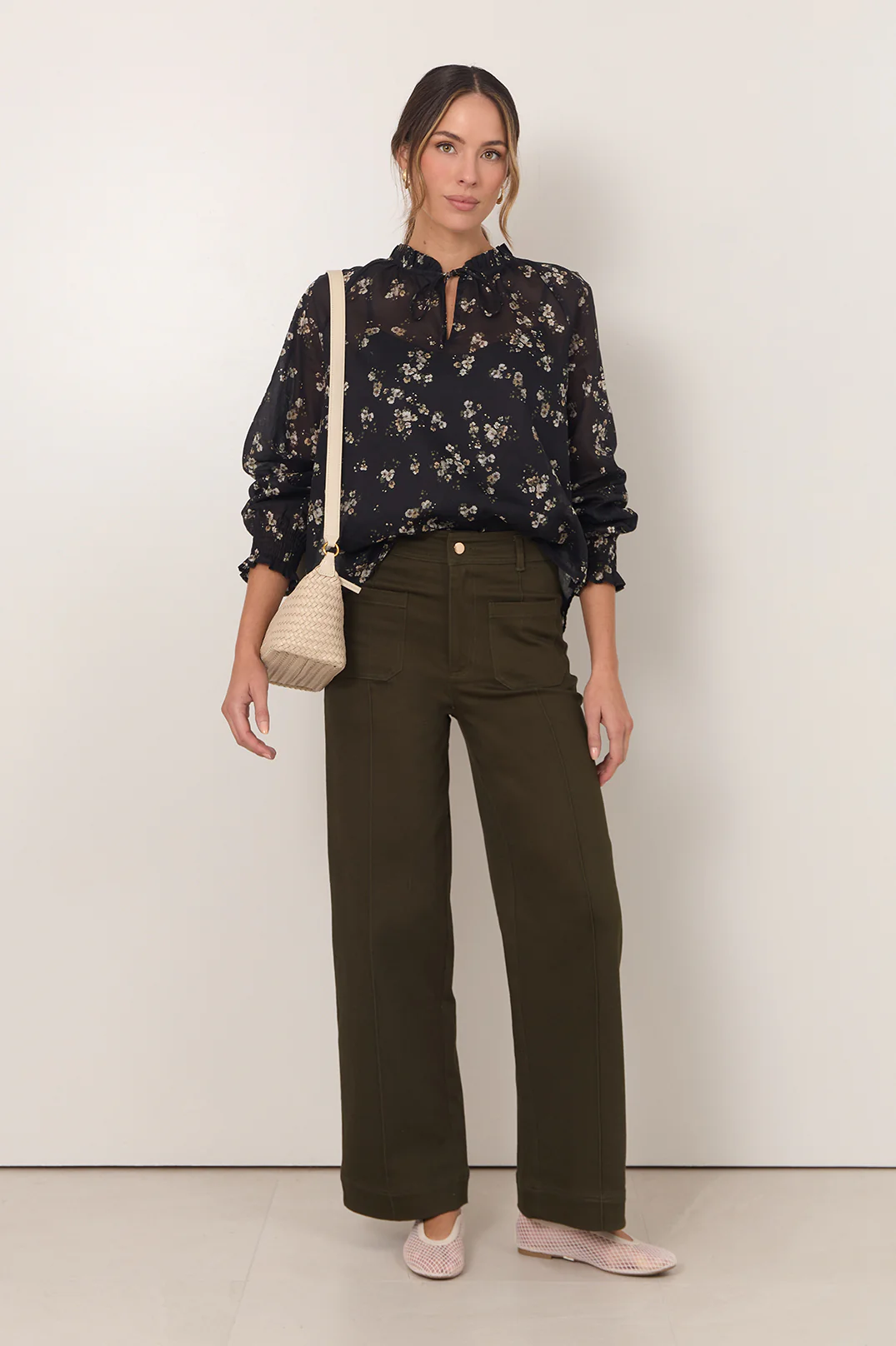 Adelaide Long Sleeve Top (Print) - Image 2