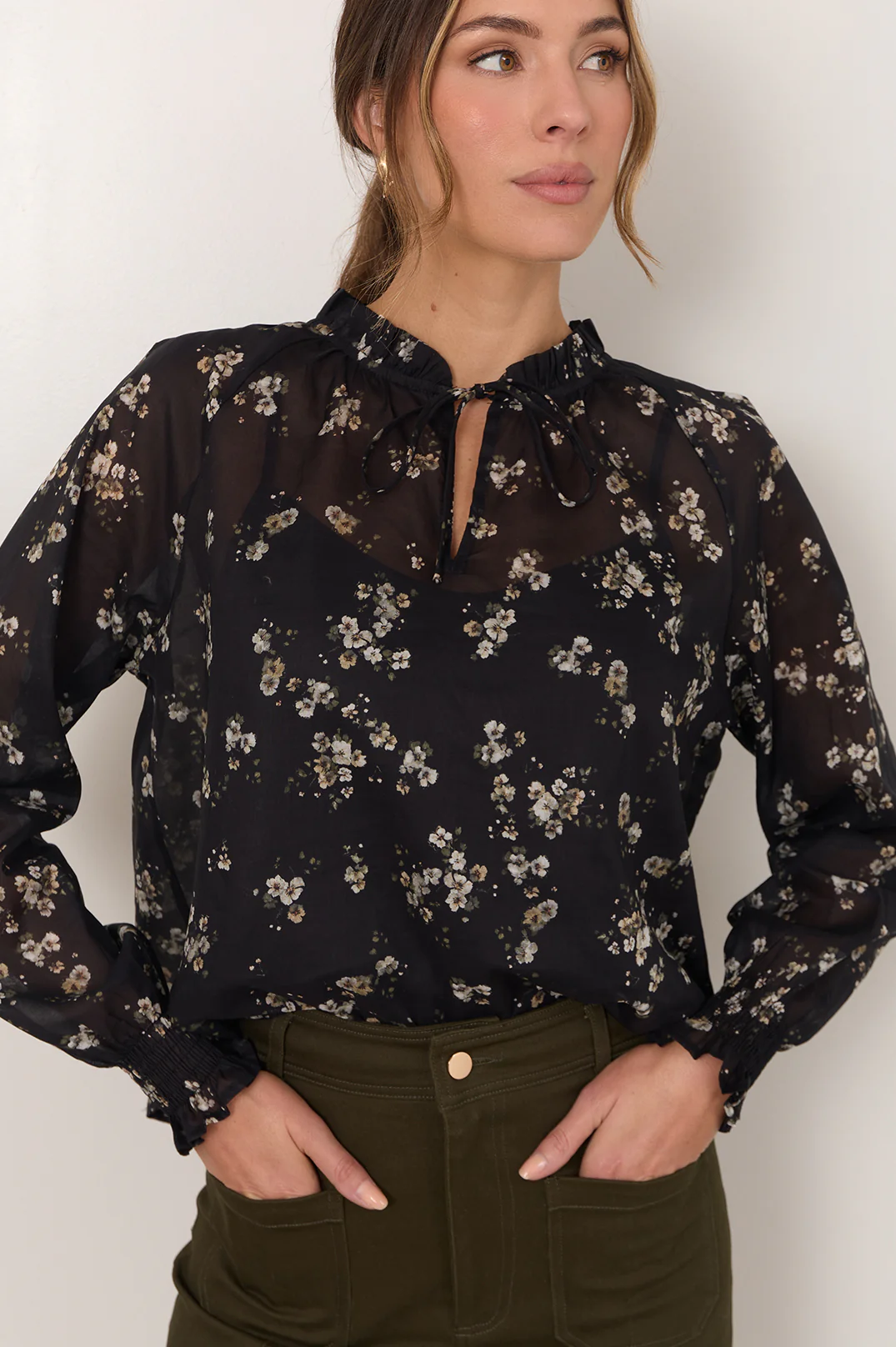 Adelaide Long Sleeve Top (Print) - Image 4