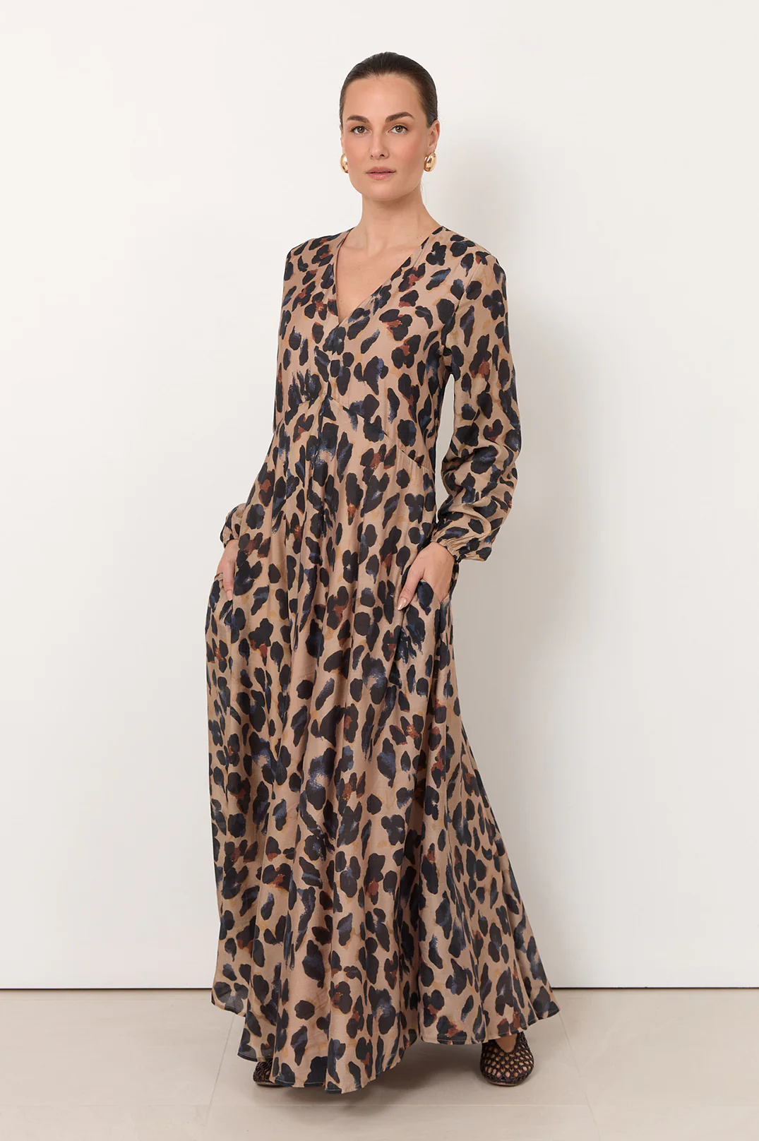 Arlo Serengeti Print Maxi Dress (Print) - Image 3
