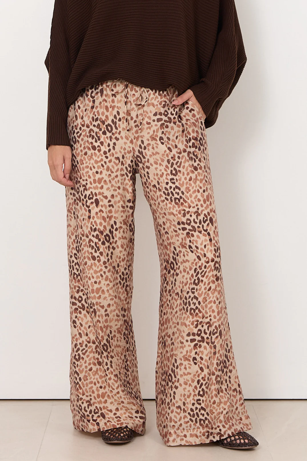 Asani Wide Leg Pant (Leopard) - Image 2