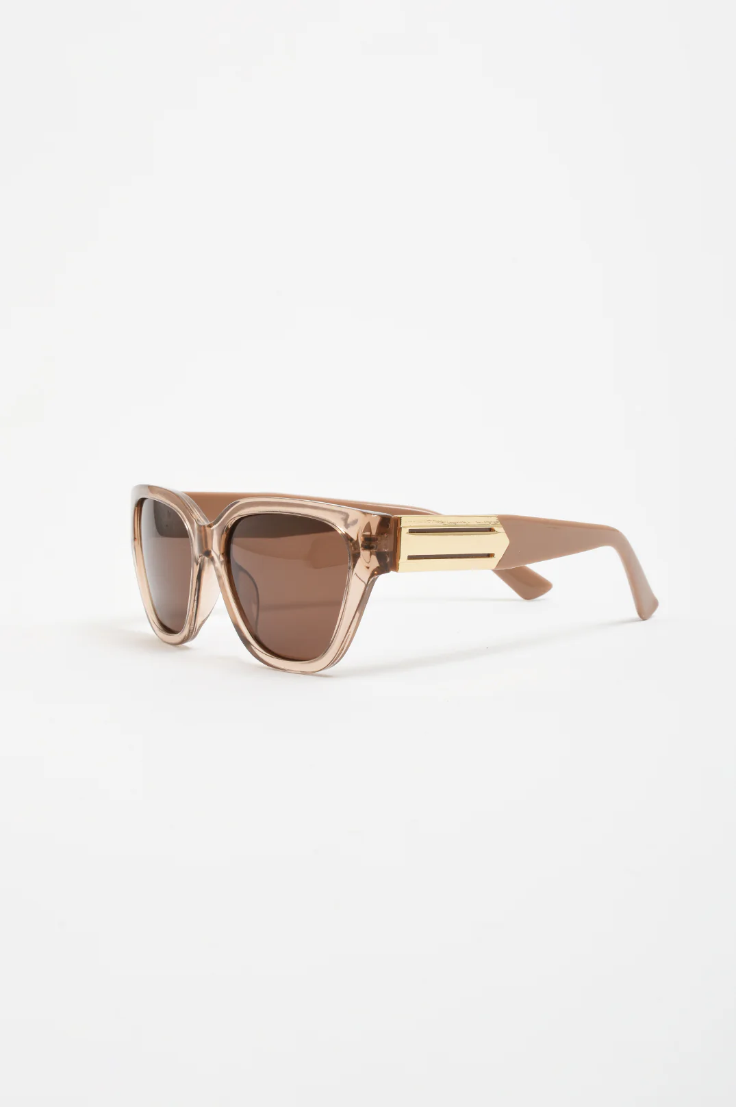 Ascot Sunglasses (Choc/Clear) - Image 3