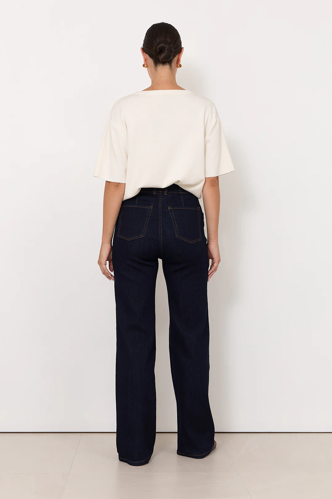 Athena Straight Leg Jean (Dark Denim) - Image 3