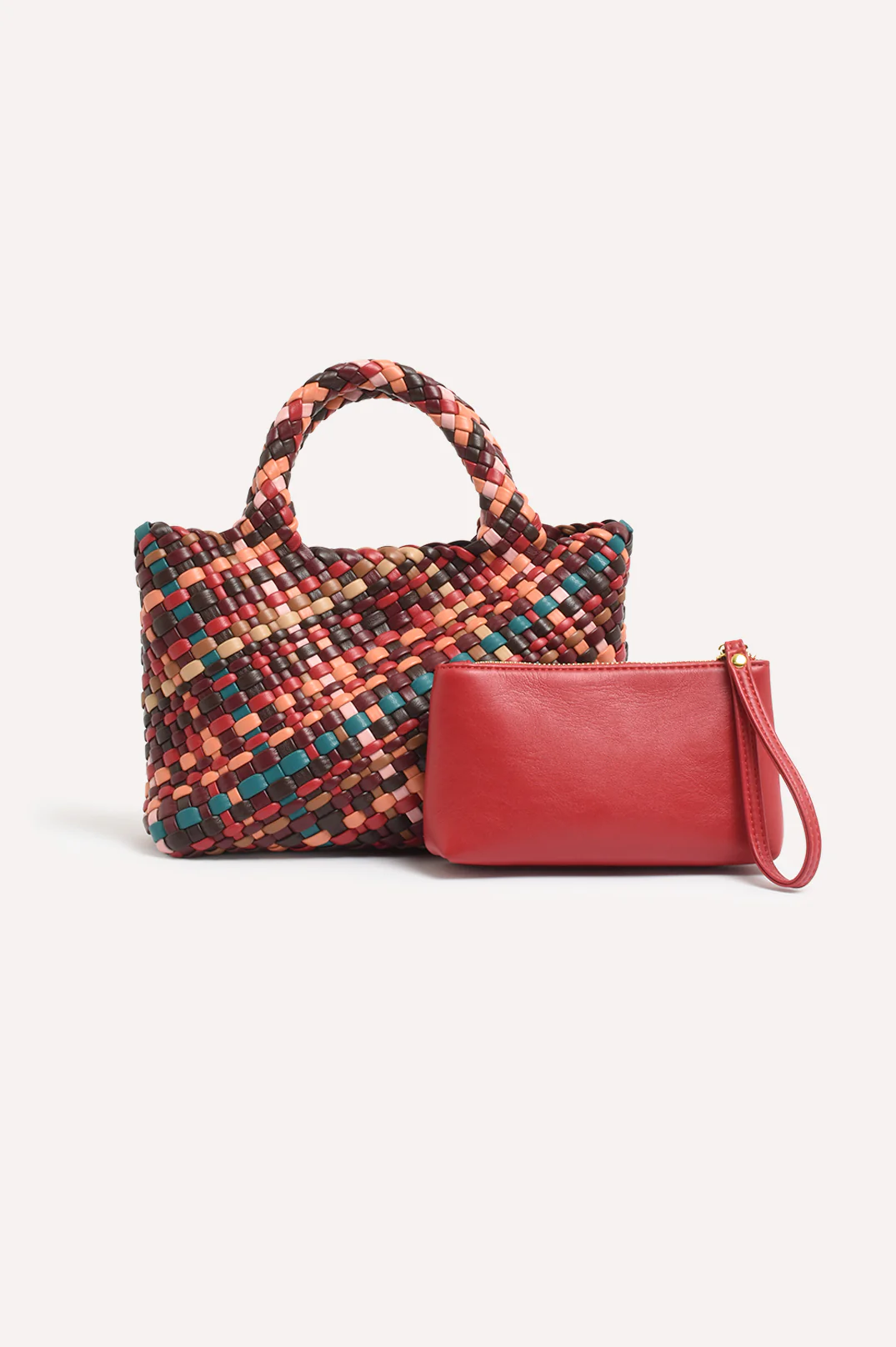 Bennett Woven Handbag (Multi) - Image 3