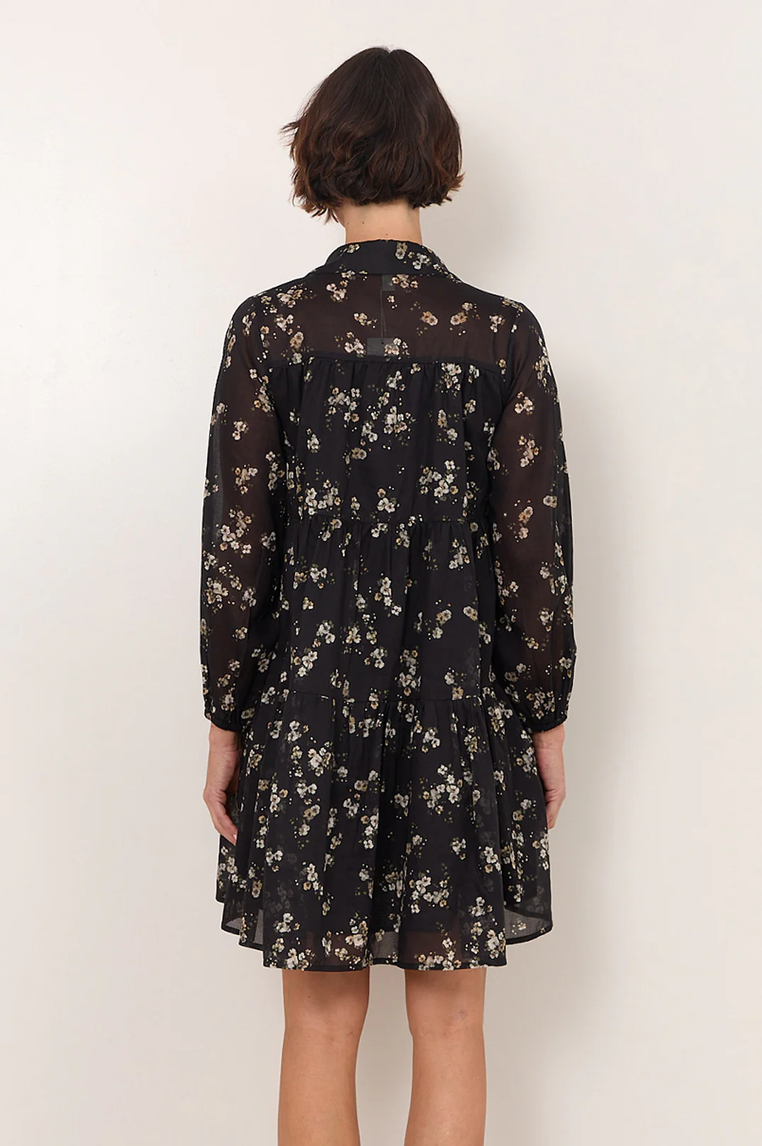 Calli Tiered Short Dress (Print) - Image 4