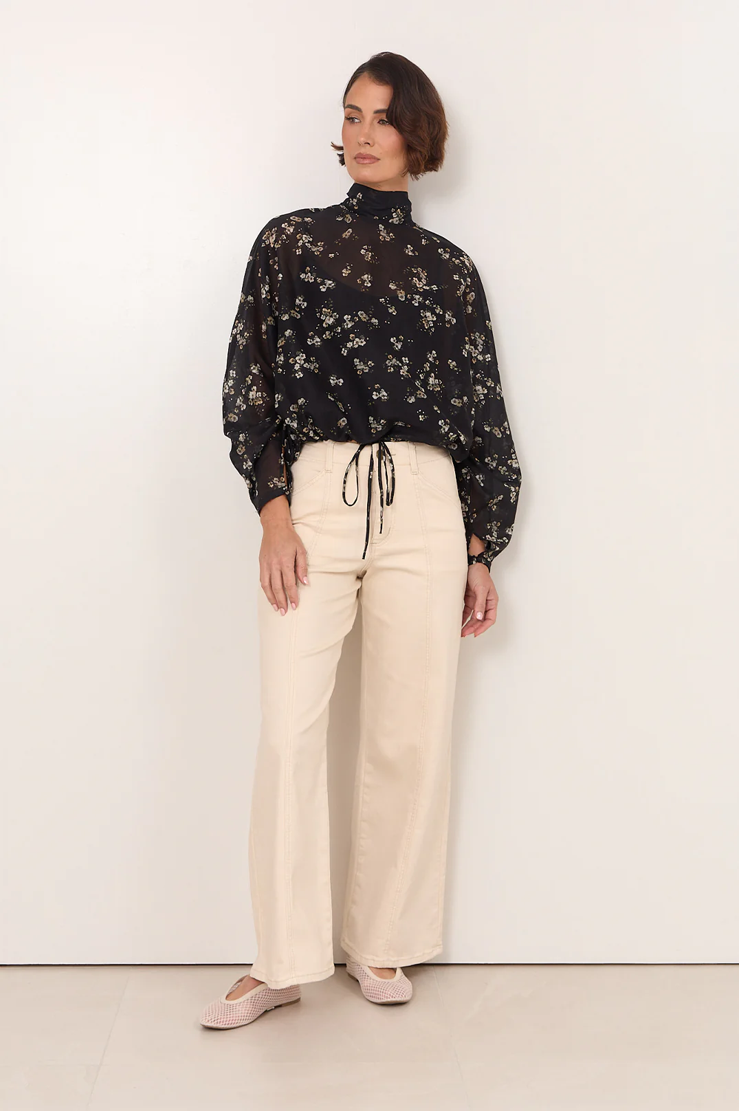Cara Batwing Top (Print) - Image 4