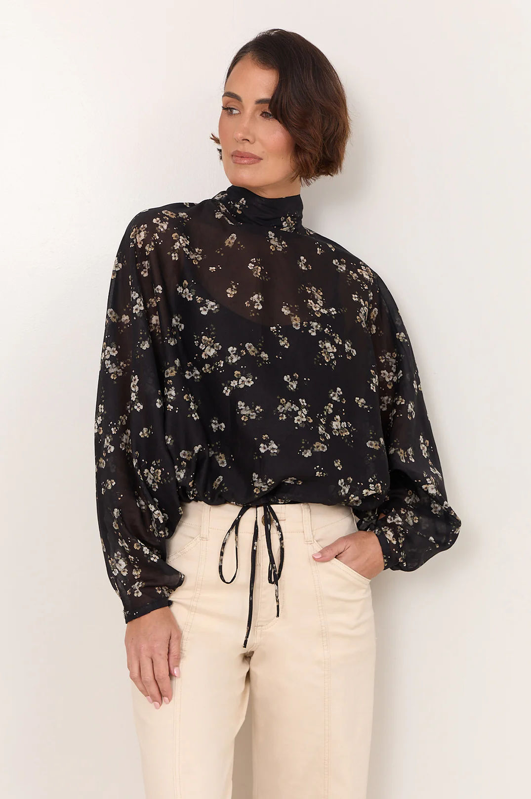 Cara Batwing Top (Print) - Image 5