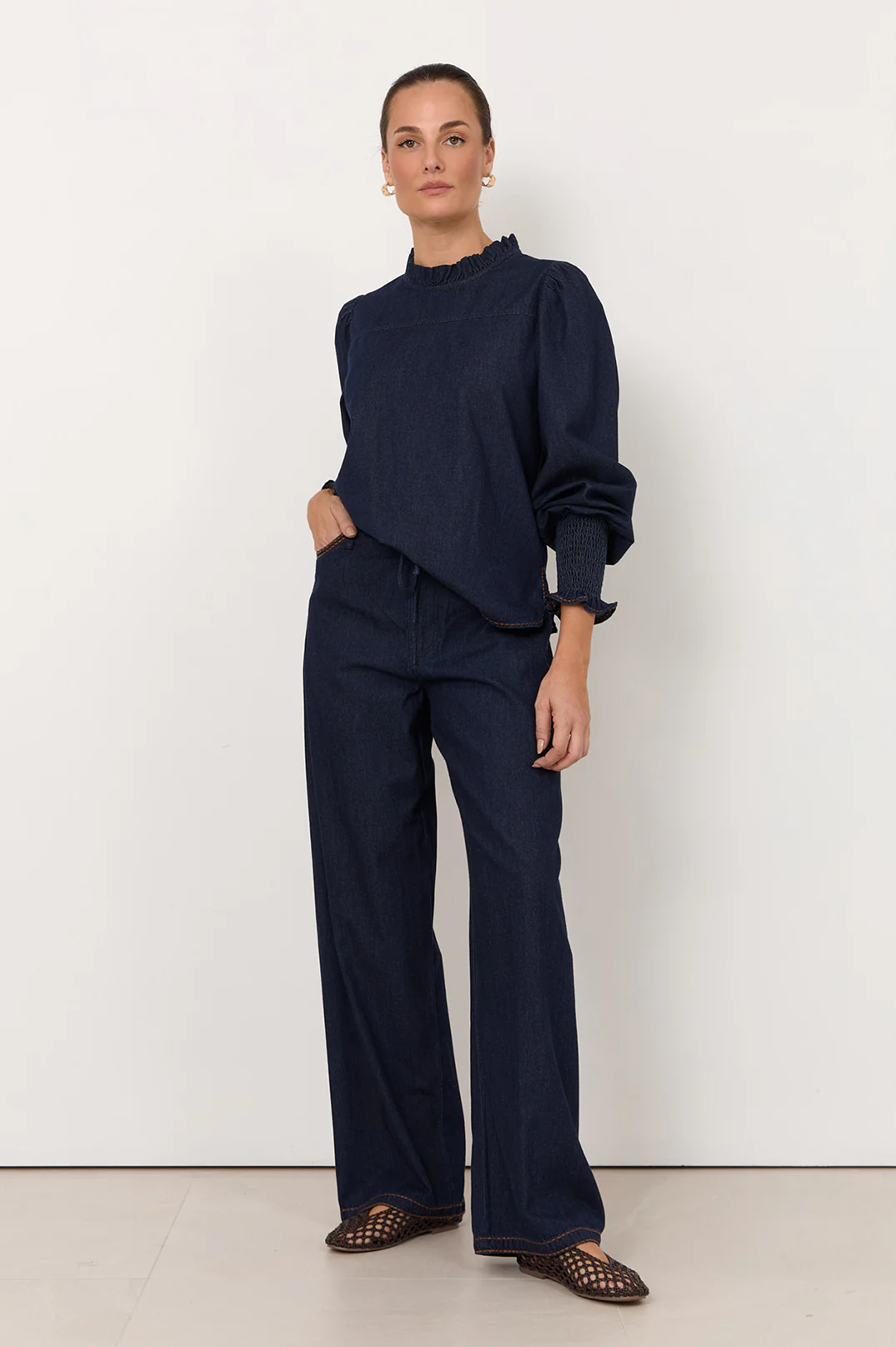 Chandler Lightweight Denim Pant (Dark Denim) - Image 4