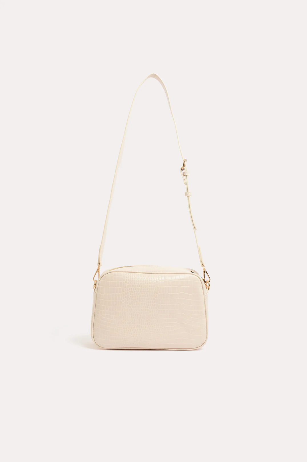 Charli Croc Camera Bag (Nude)