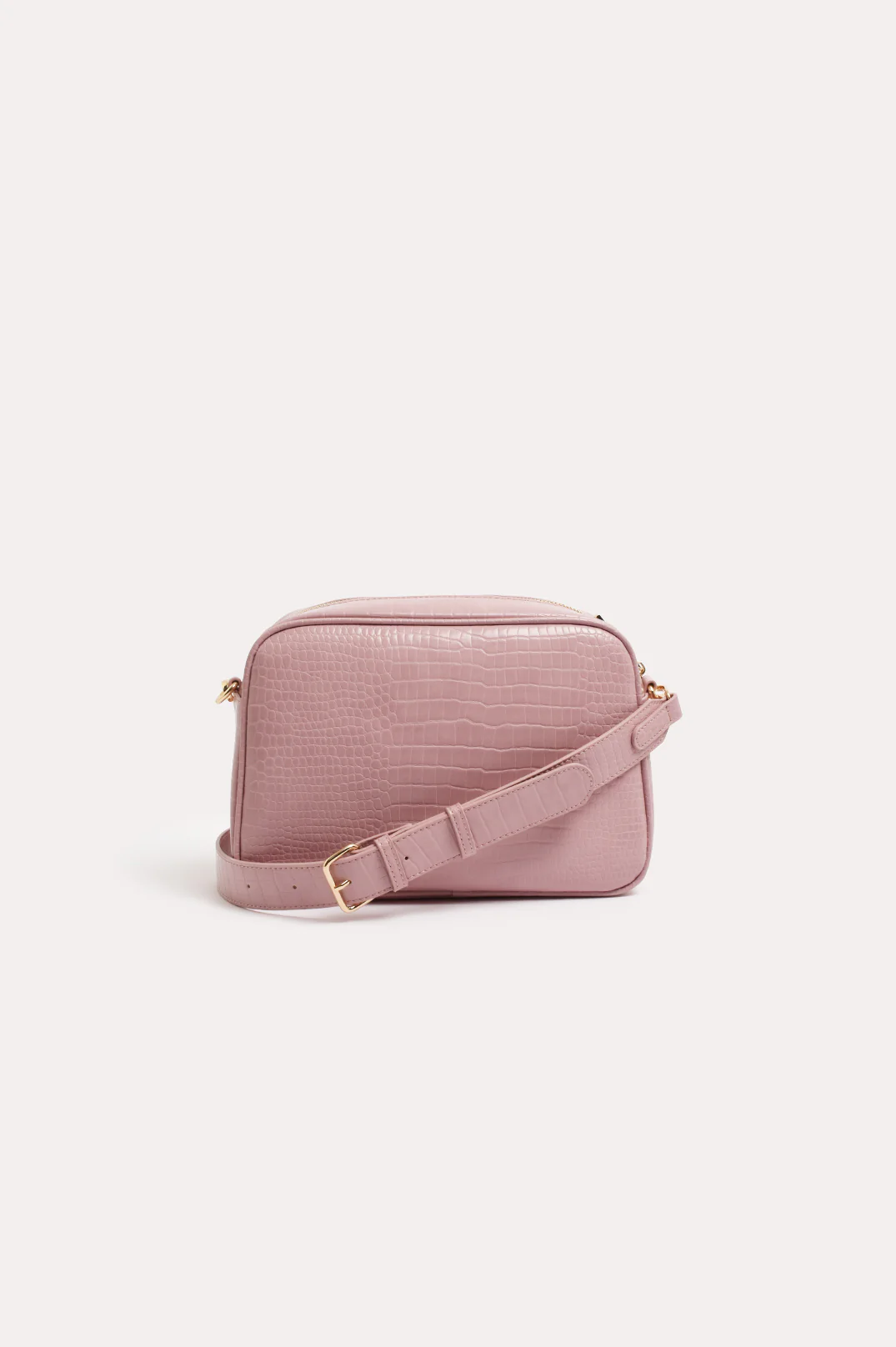 Charli Croc Camera Bag (Pink) - Image 4