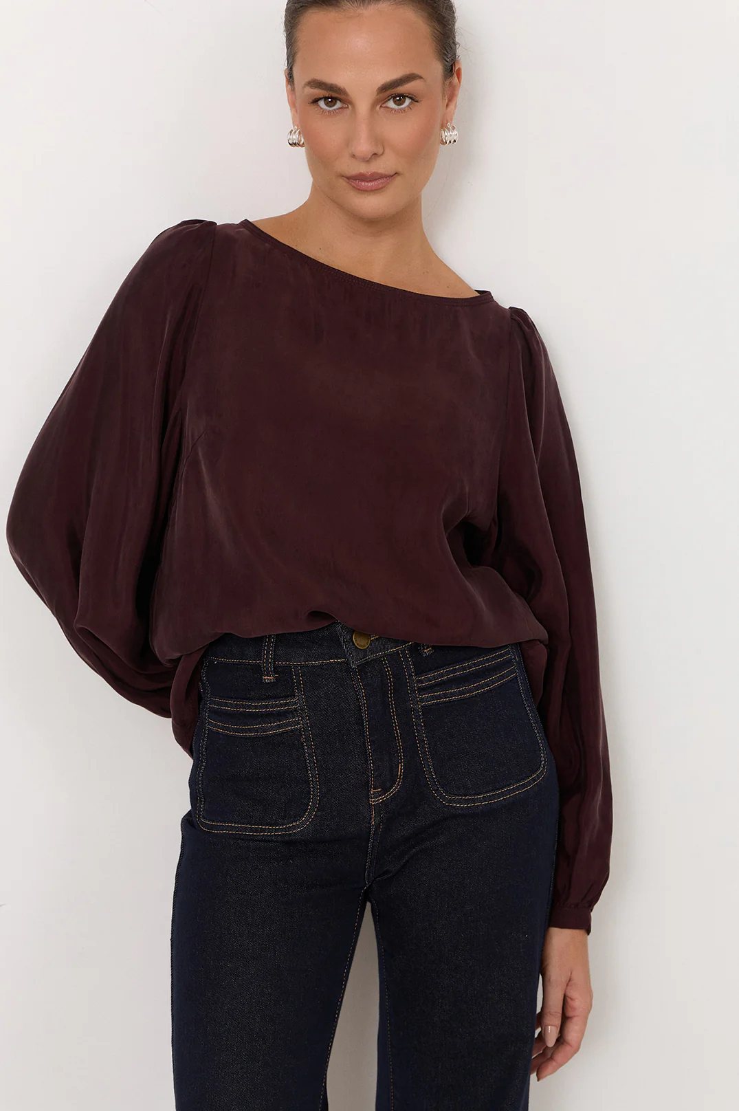 Cora Bootleg Jean (Dark Denim) - Image 3