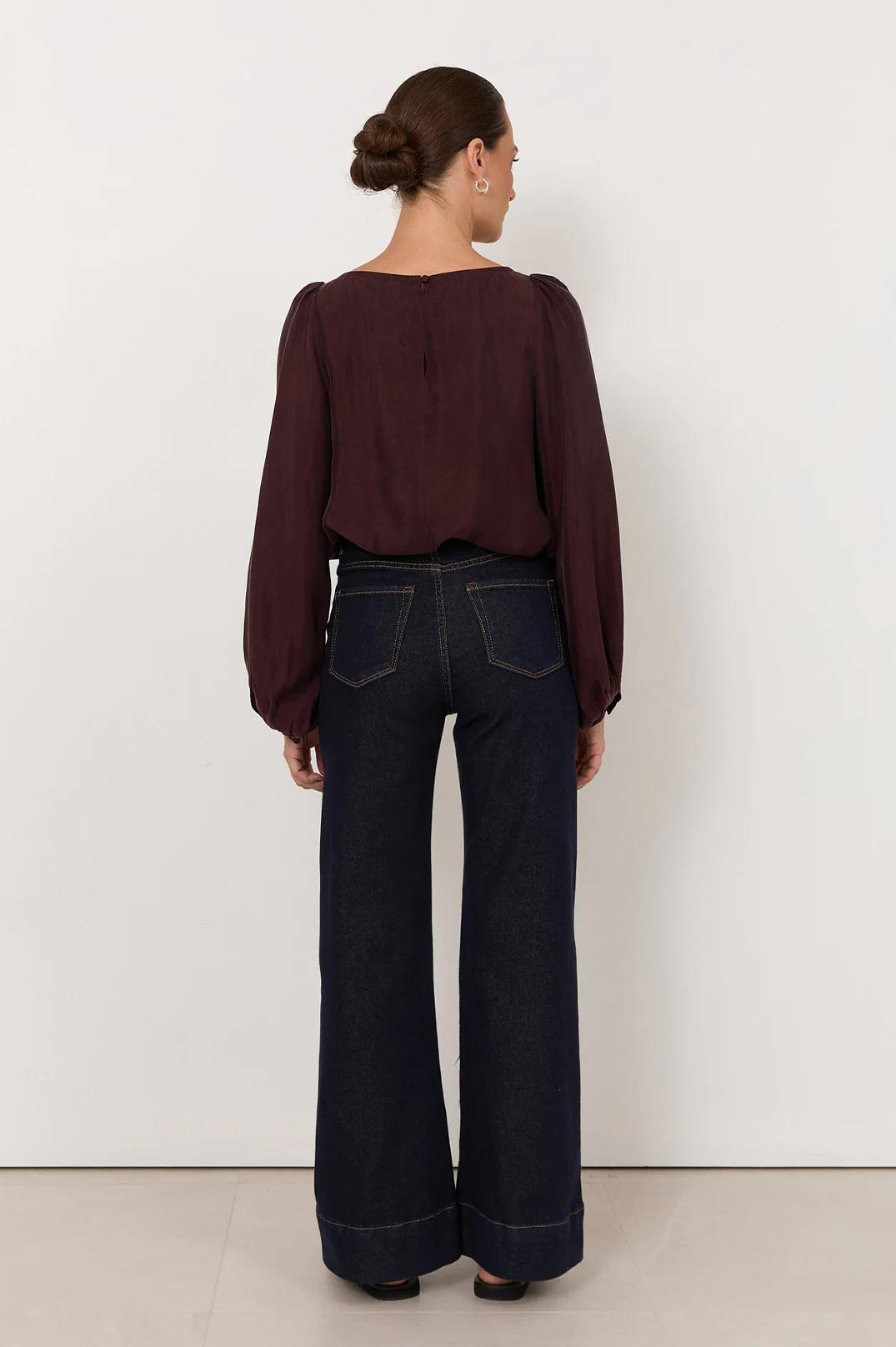 Cora Bootleg Jean (Dark Denim) - Image 5