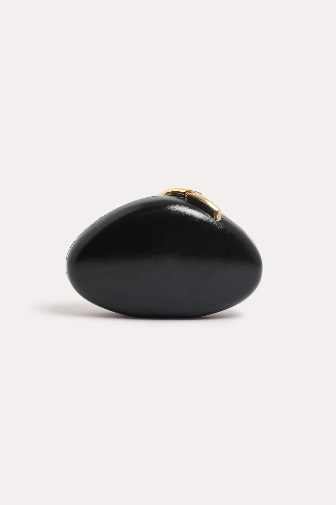 Crista Metal Clasp Event Clutch (Black) - Image 4