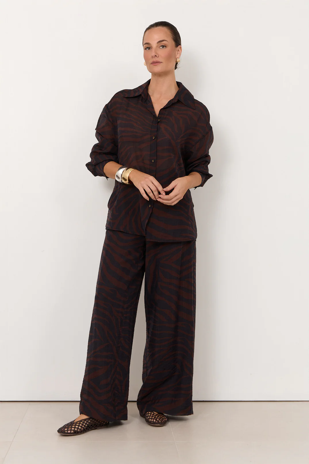 Harper Zebra Print Pant (Zebra) - Image 3