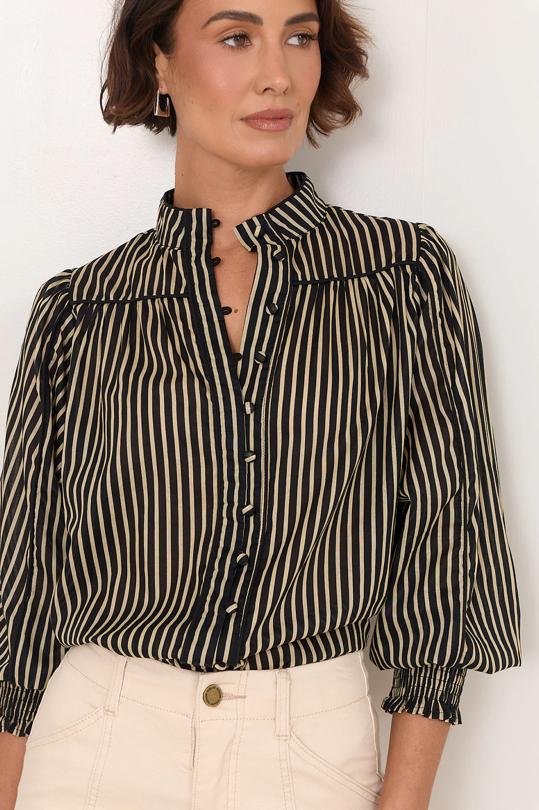 Hayley Stripe Shirt (Stripe) - Image 5