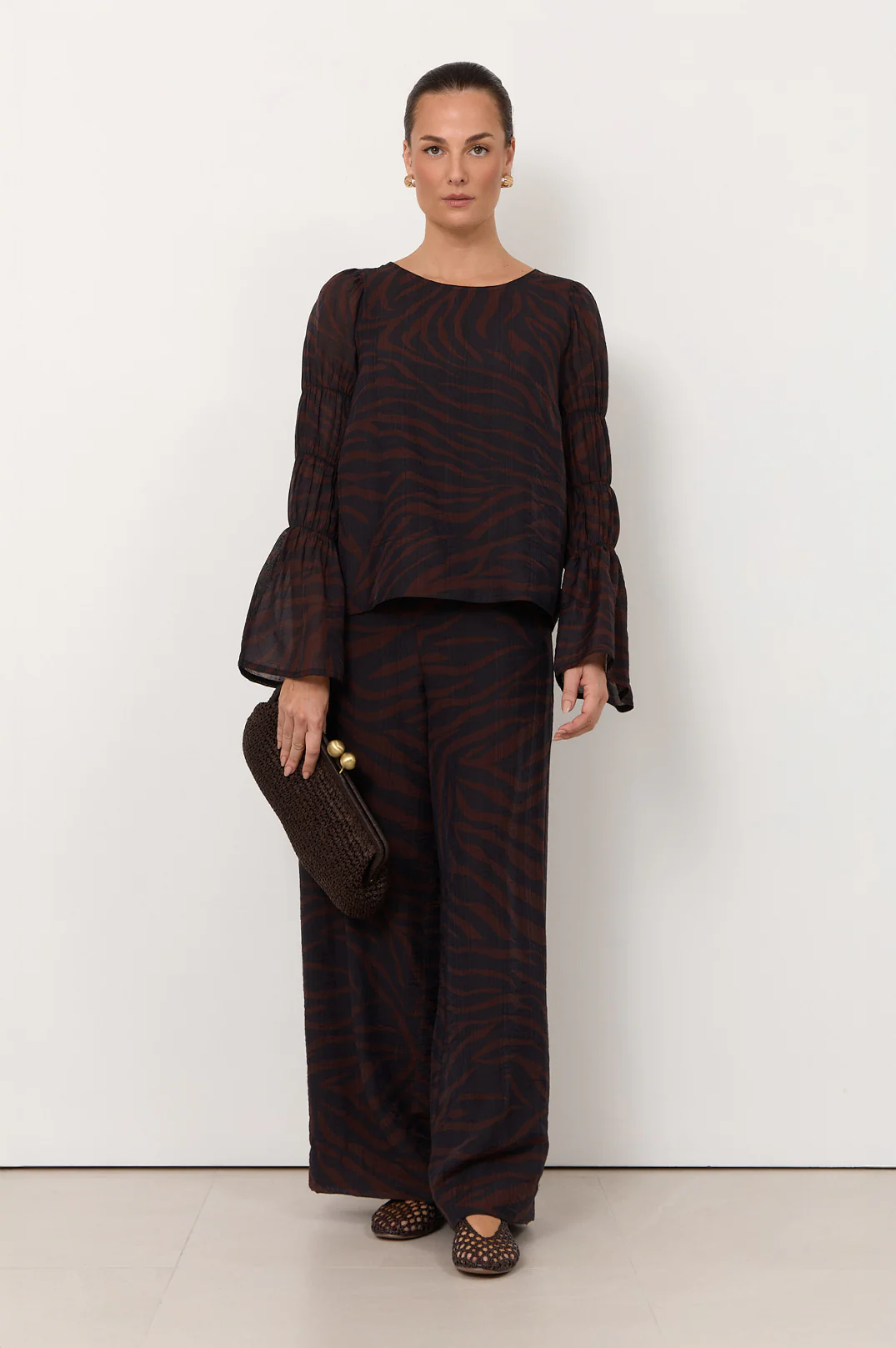 Johanna Zebra Print Top (Zebra) - Image 2