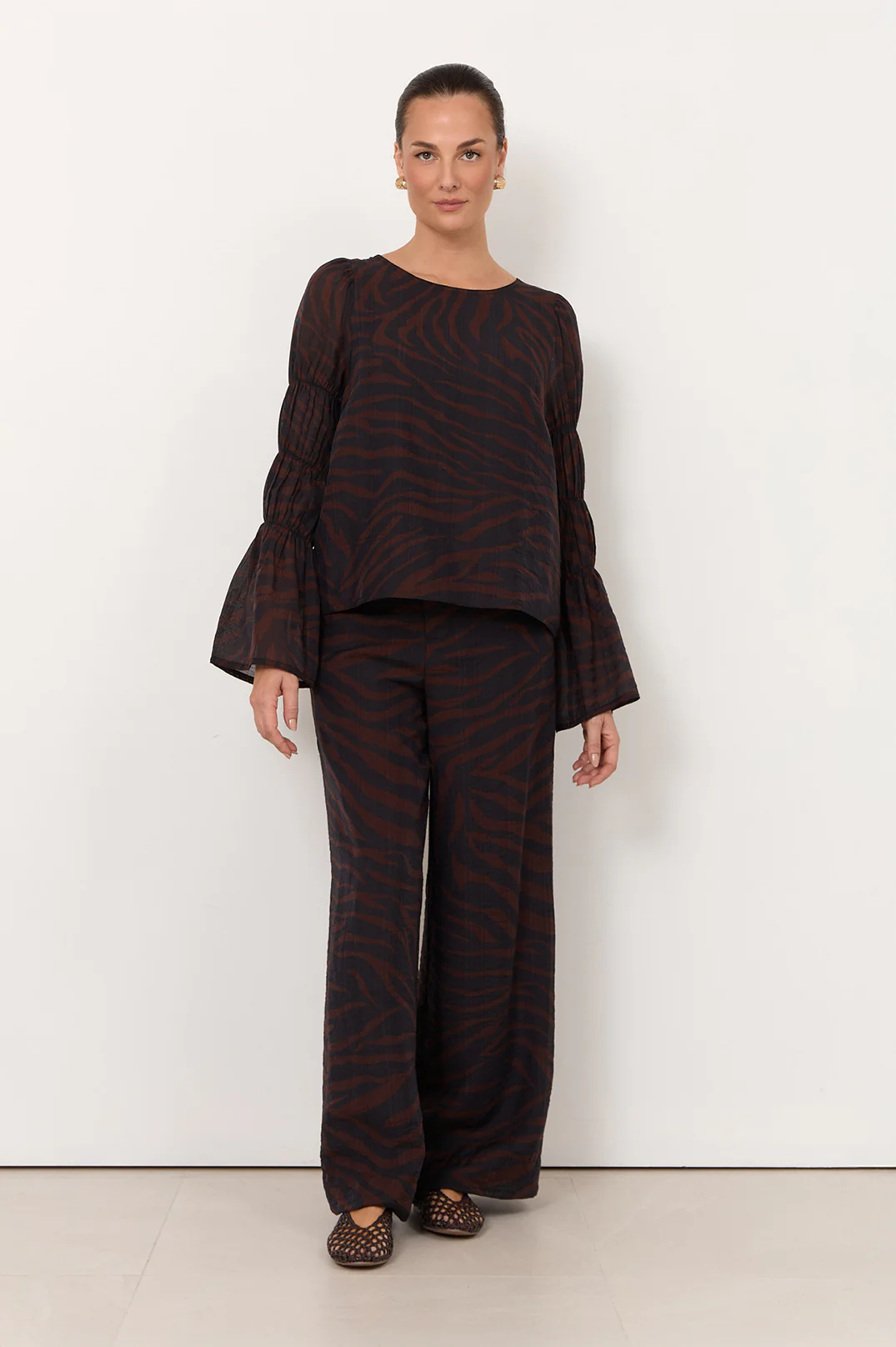 Johanna Zebra Print Top (Zebra) - Image 4