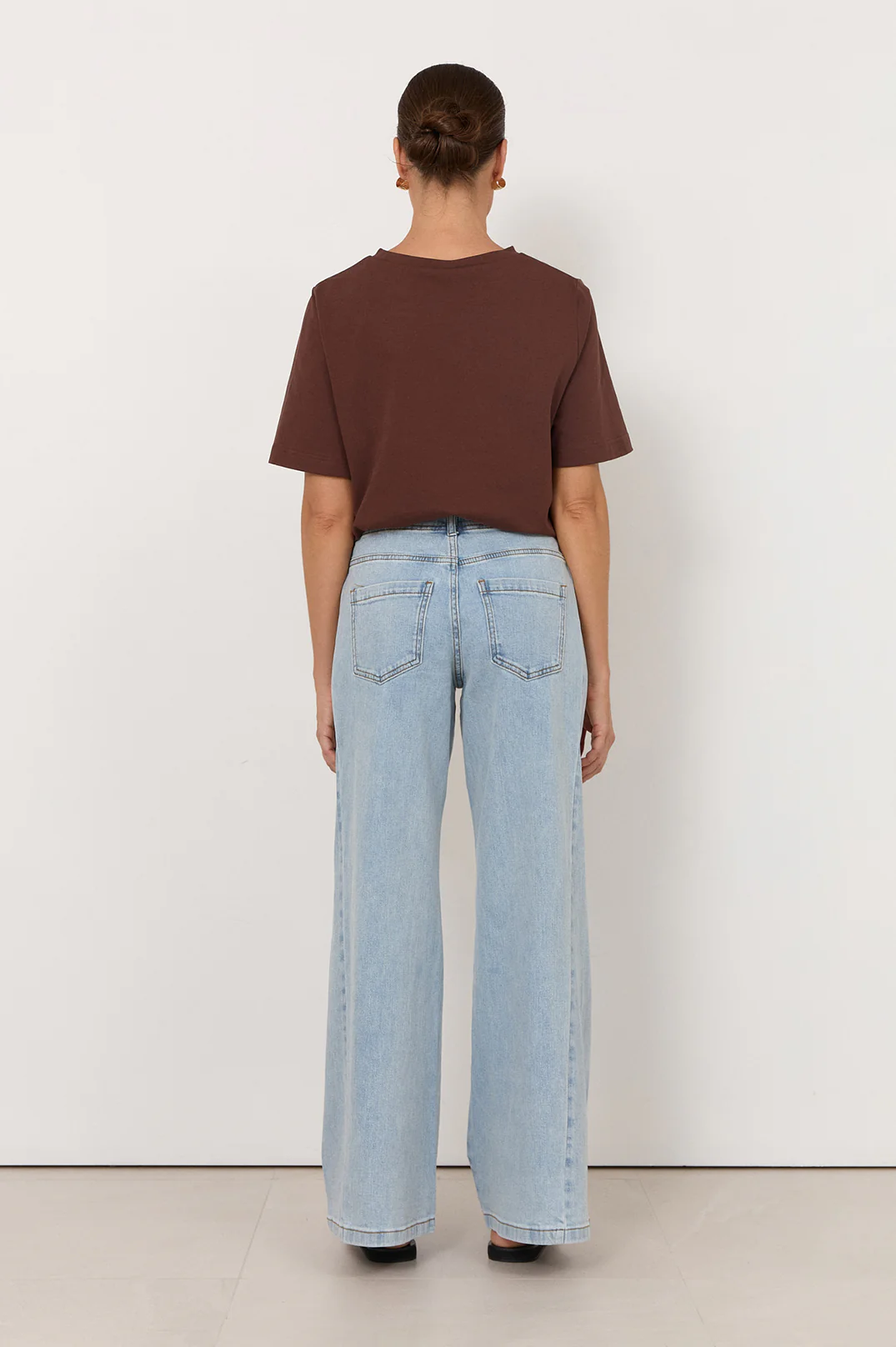 Kaylee Side Panel Detail Jeans (Light Denim) - Image 5