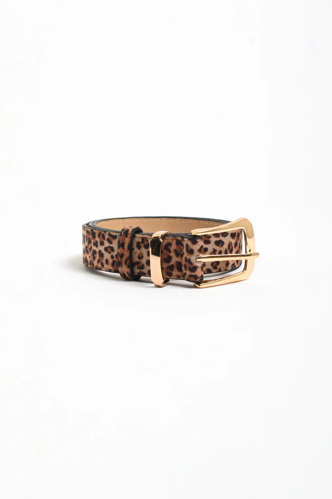Leopard Jeans Belt (Leopard/Gold) - Image 3