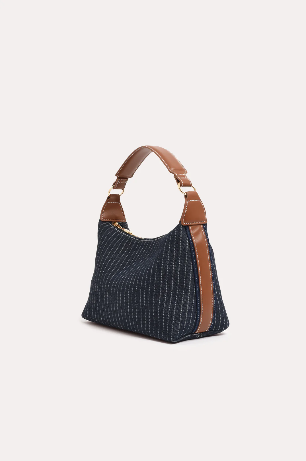 Lou Webbing Strap Crossbody Bag (Navy)