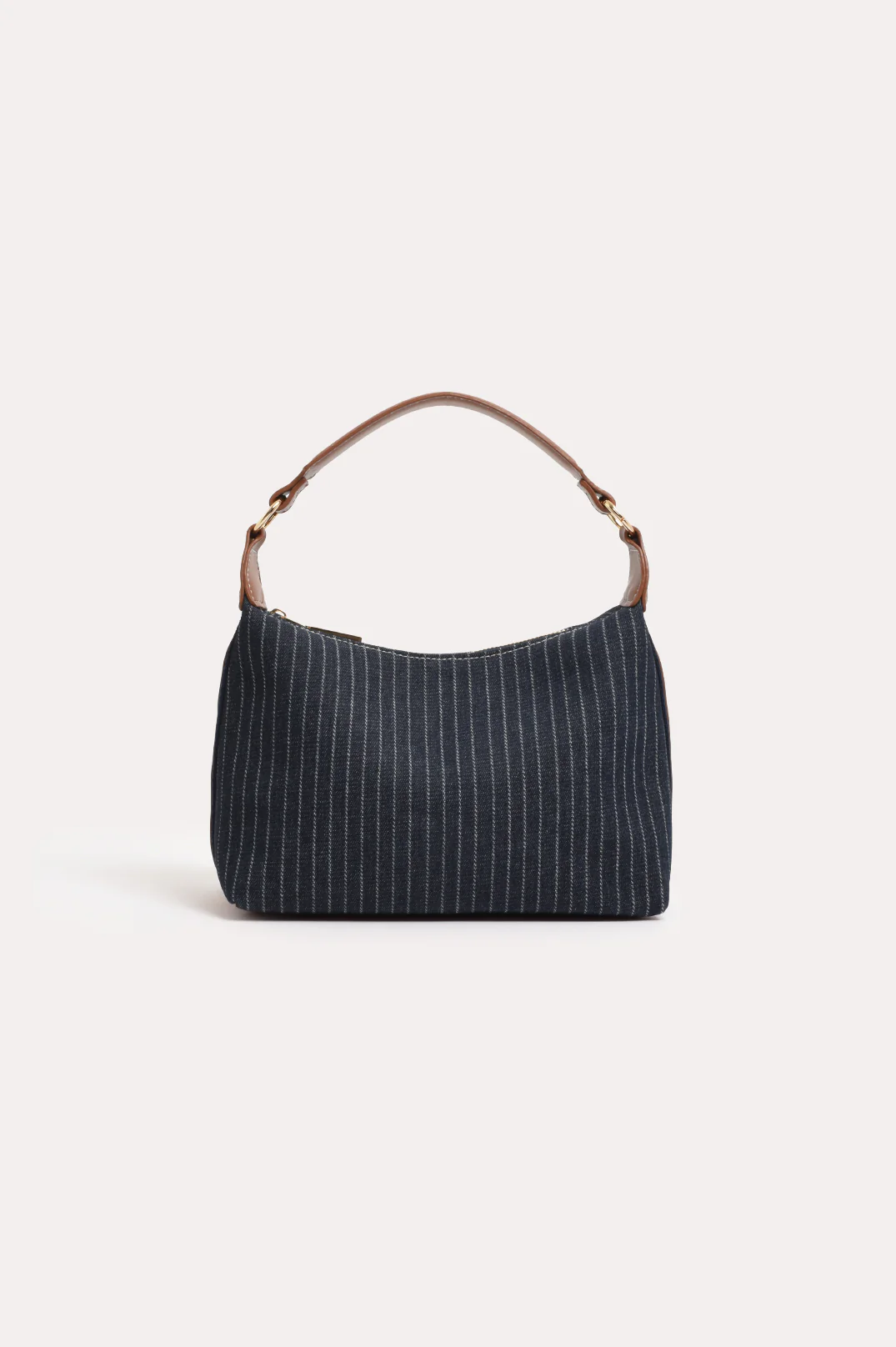 Lou Webbing Strap Crossbody Bag (Navy) - Image 4