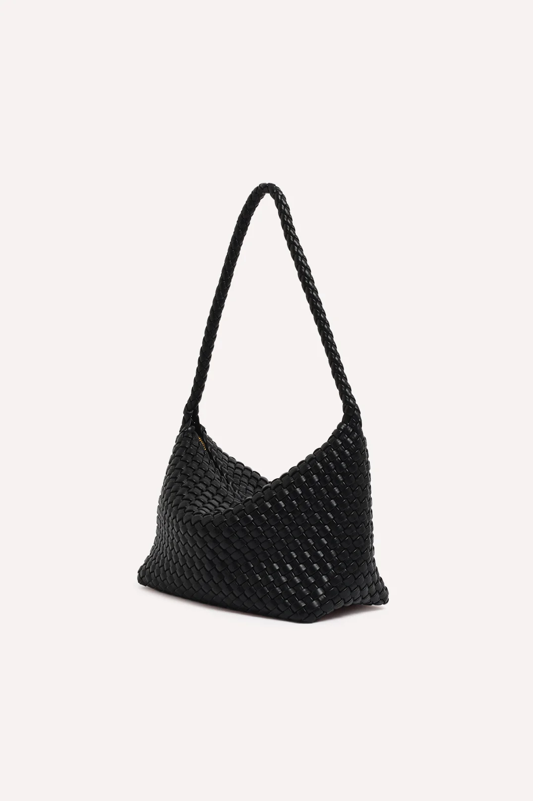 Mackenzie Structured Plait Bag (Black) - Image 3