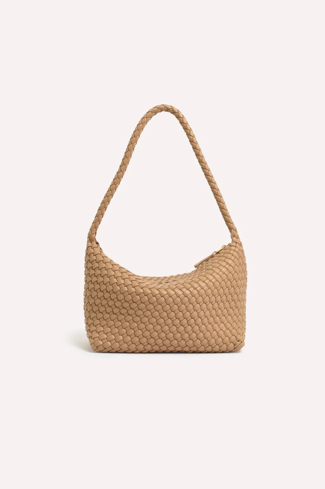 Mackenzie Structured Plait Bag (Nude)
