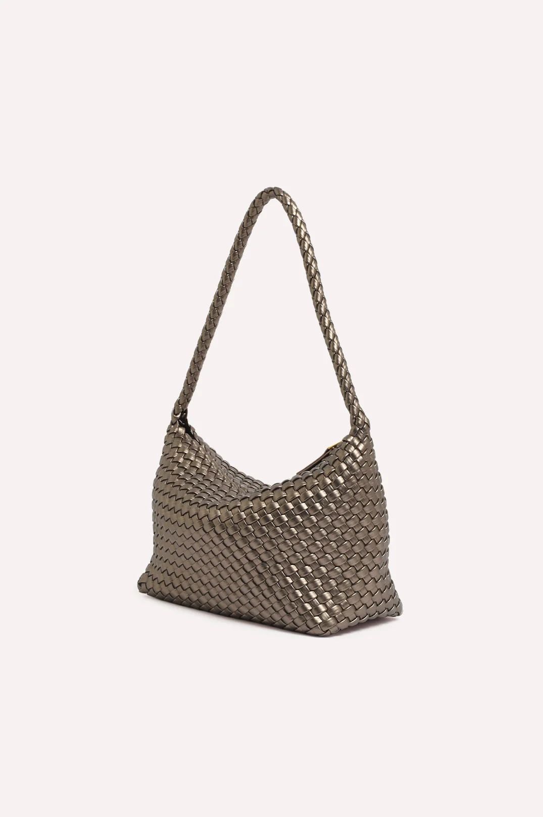 Mackenzie Structured Plait Bag (Pewter) - Image 3