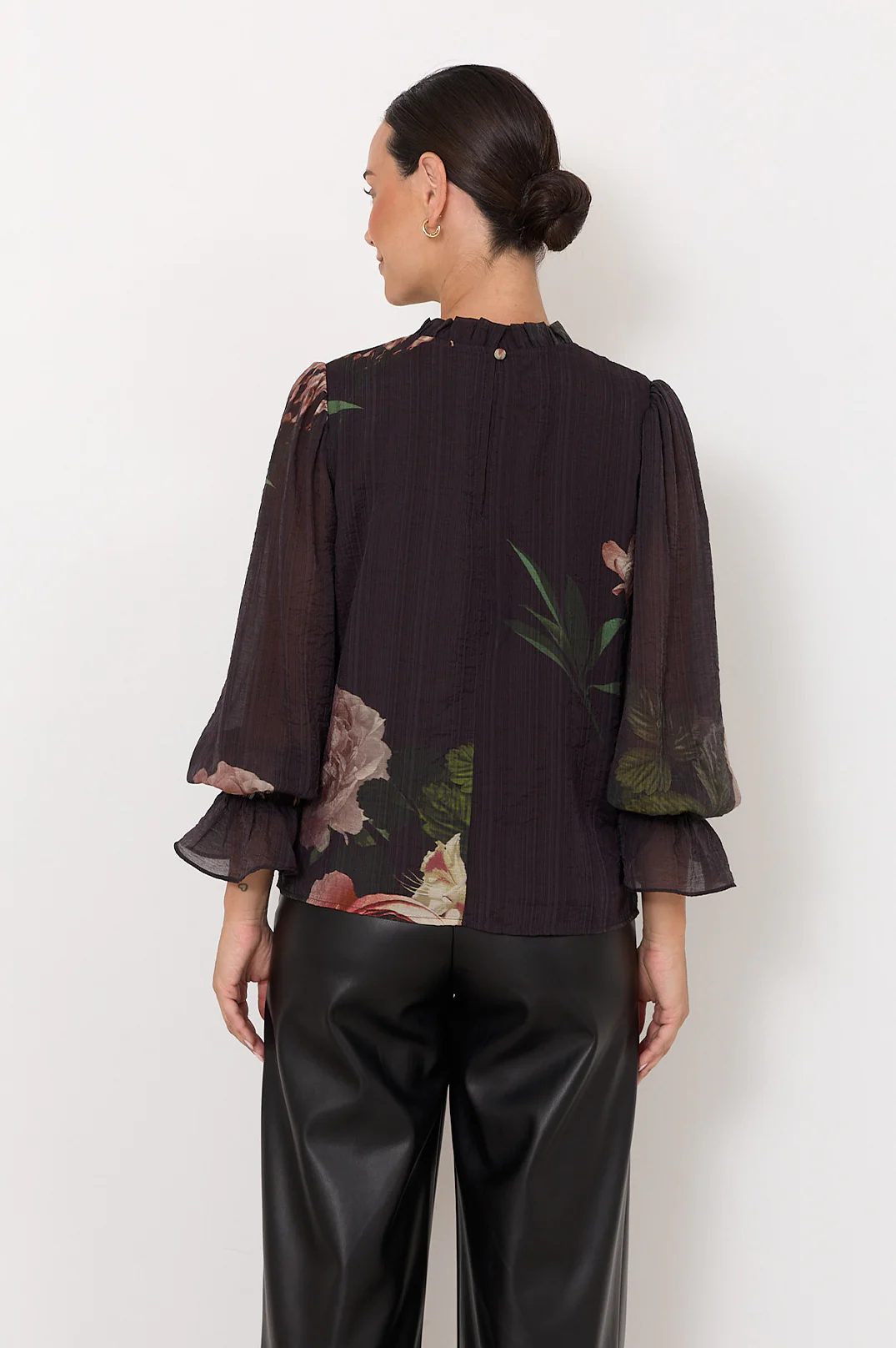 Manning Chandon Print Long Sleeve Top (Print) - Image 5