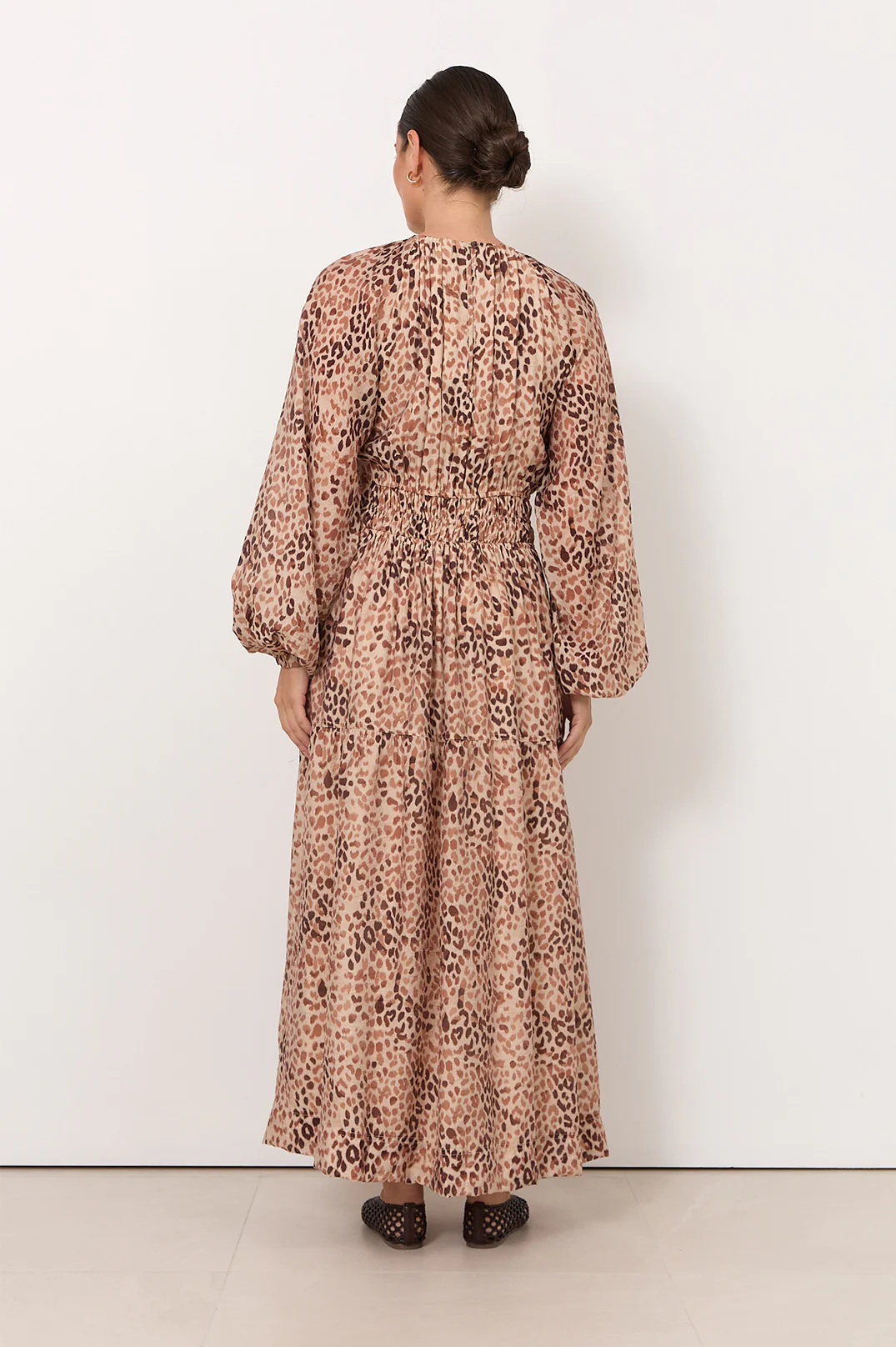 Melissa Maxi Dress (Leopard) - Image 6