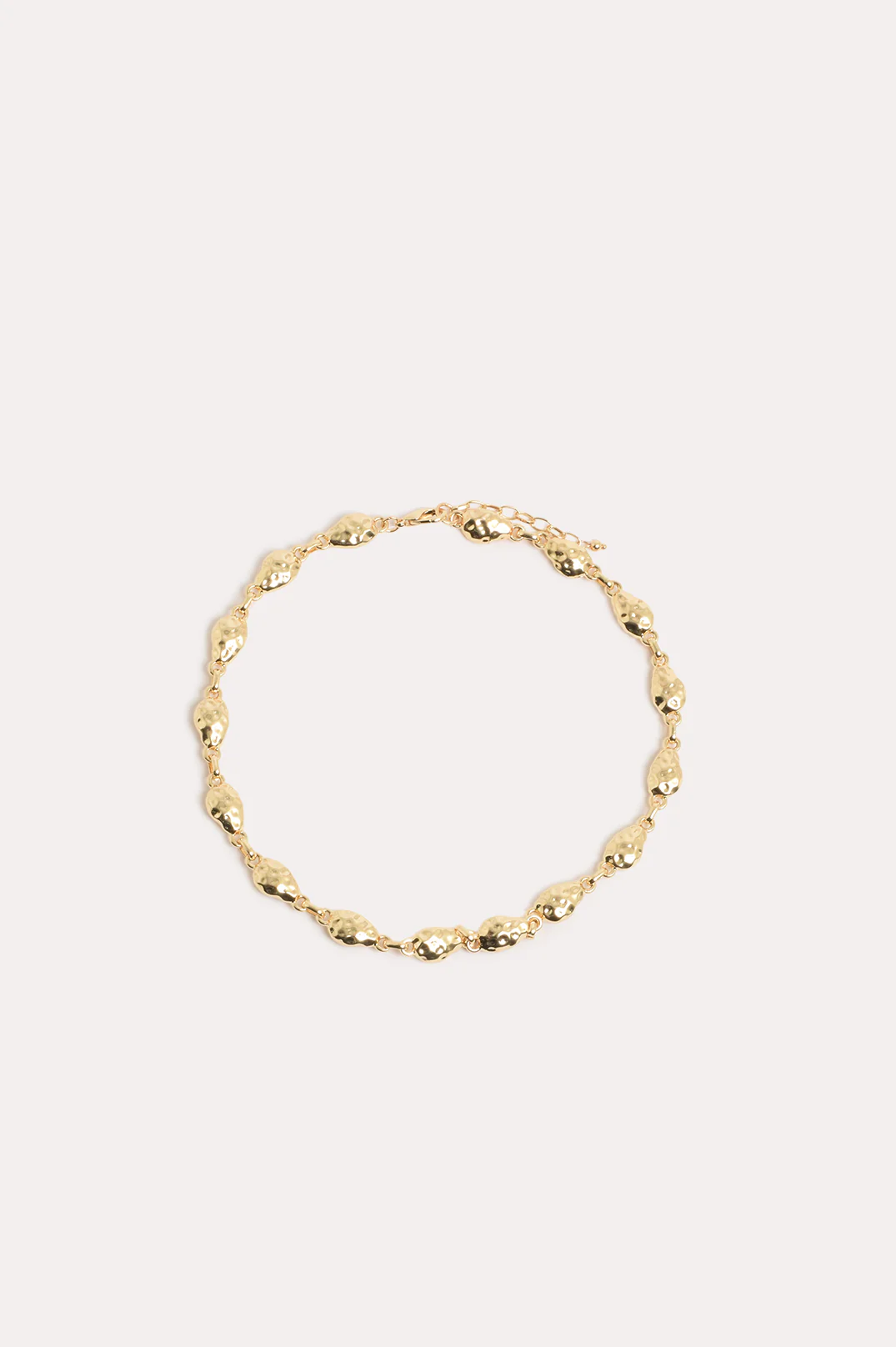 Metal Pod Event Necklace (Gold)