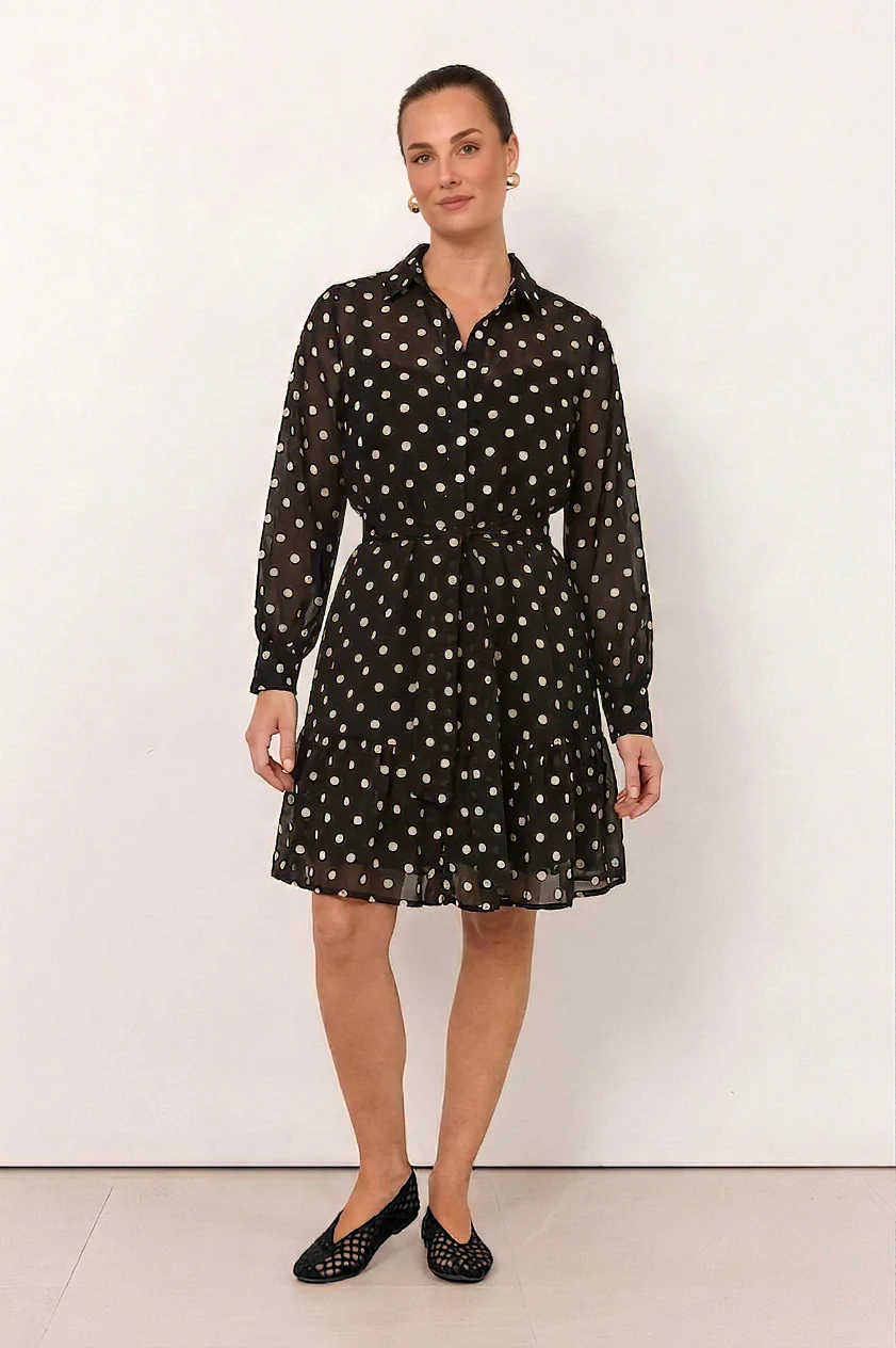 Nathalia Short Dress (Spot) - Image 3