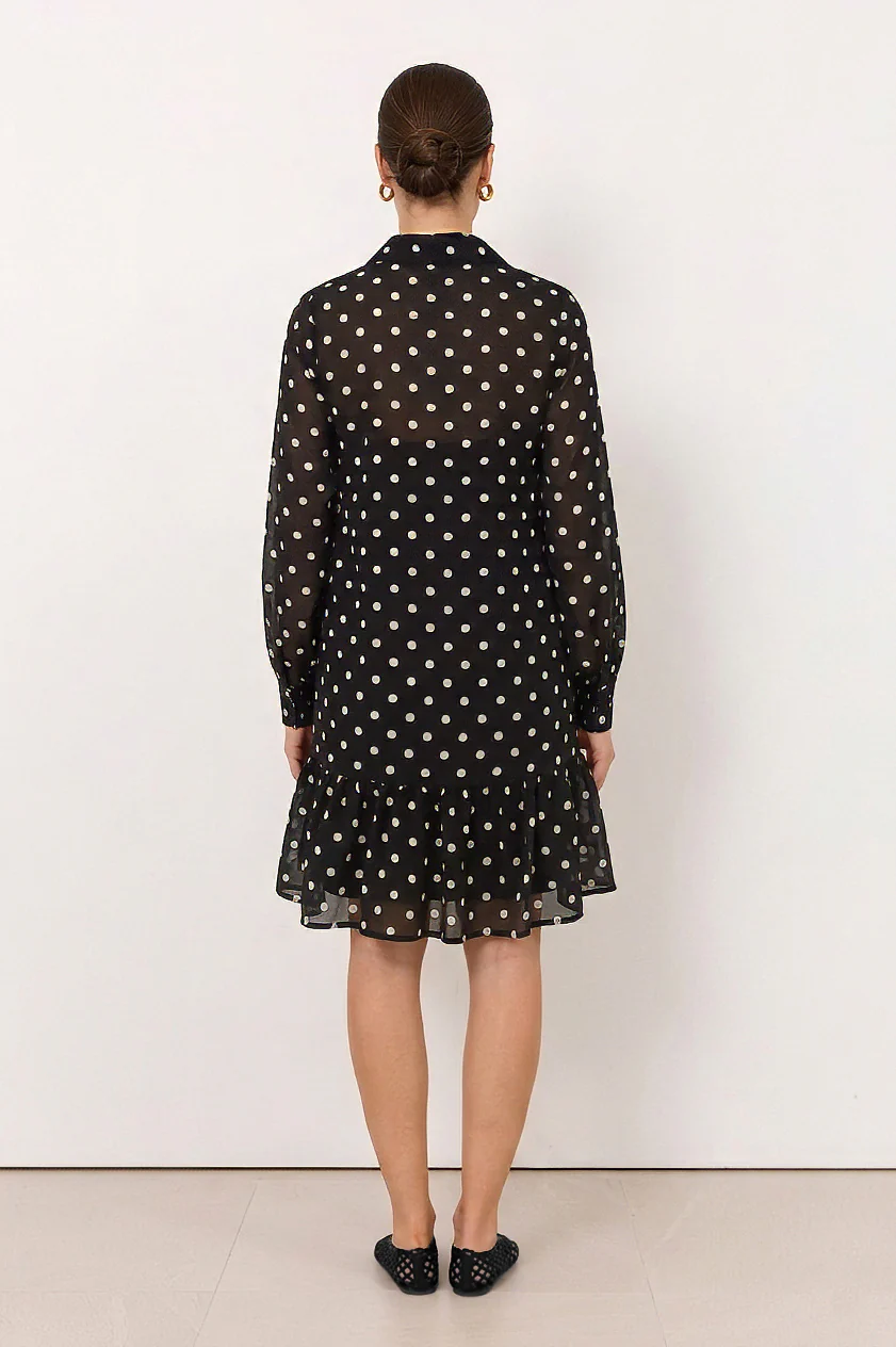 Nathalia Short Dress (Spot) - Image 4