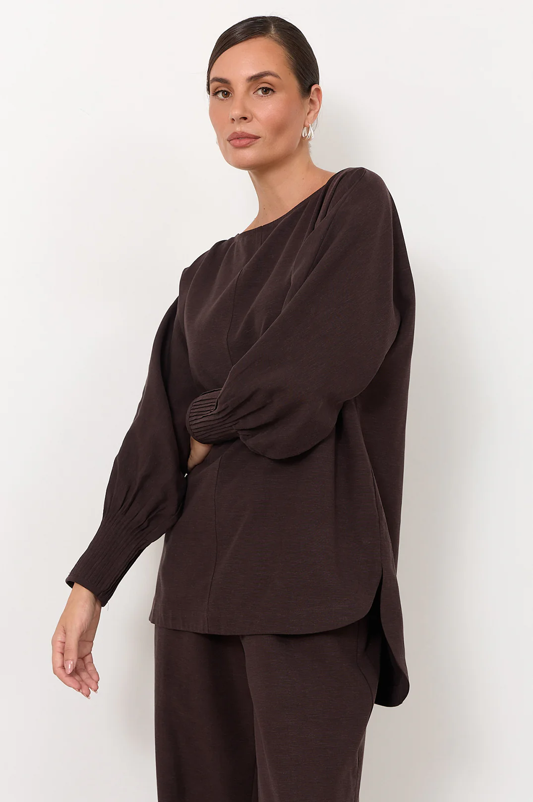 Olas Batwing Top (Chocolate) - Image 4