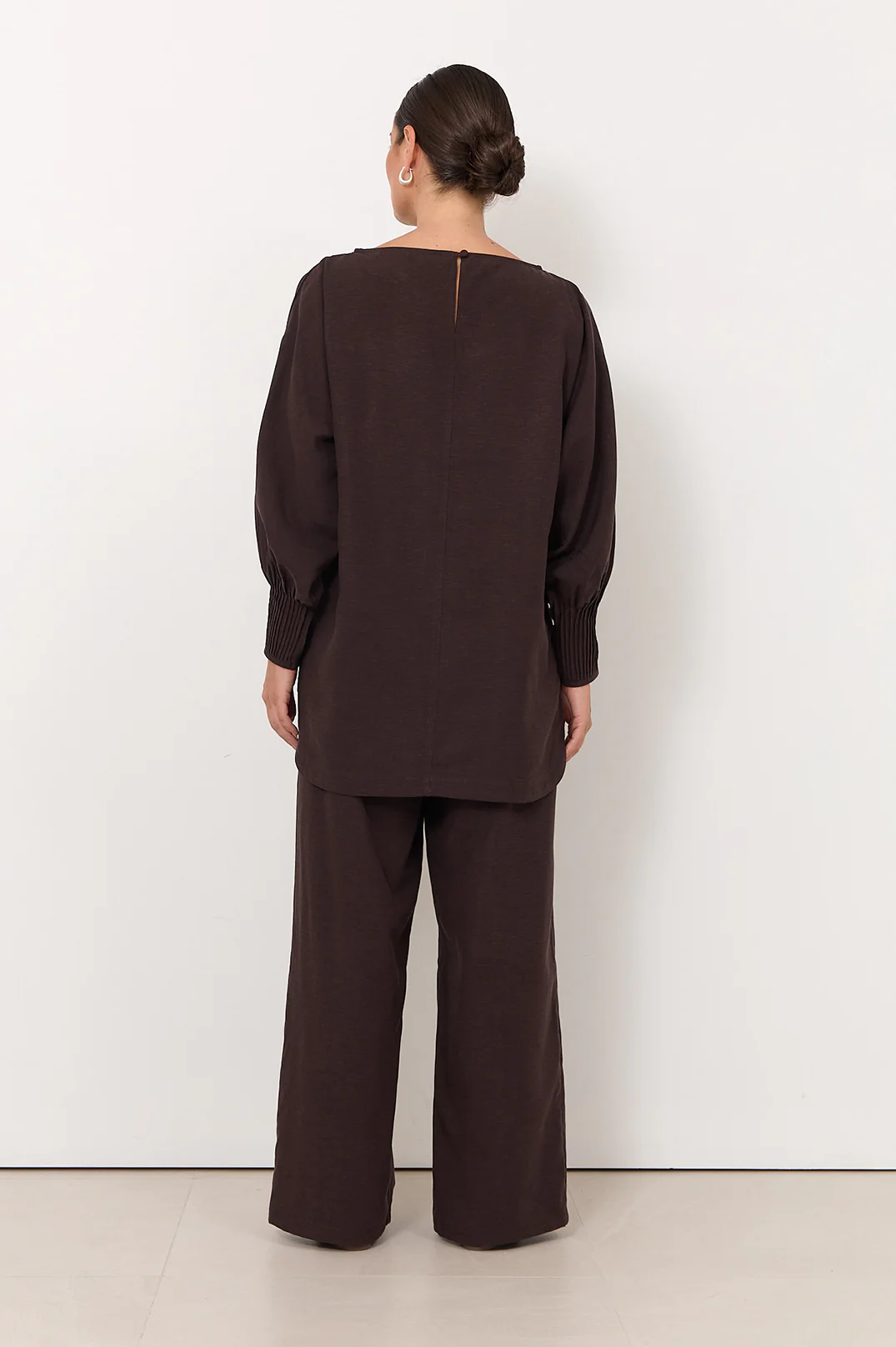 Olas Batwing Top (Chocolate) - Image 5