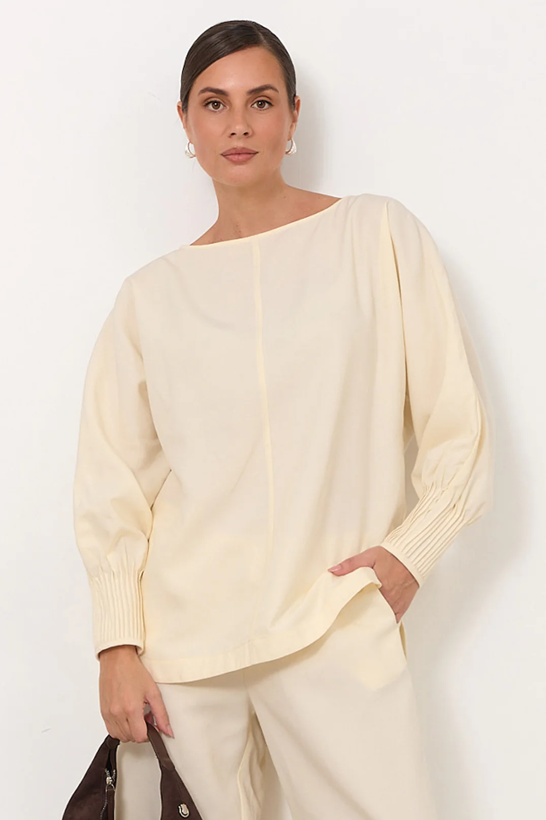 Olas Batwing Top (Butter Yellow) - Image 3