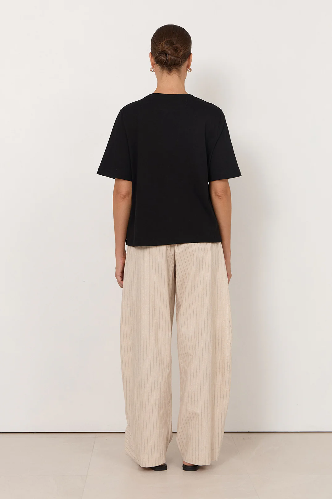 Orion Cotton Tee (Black) - Image 4