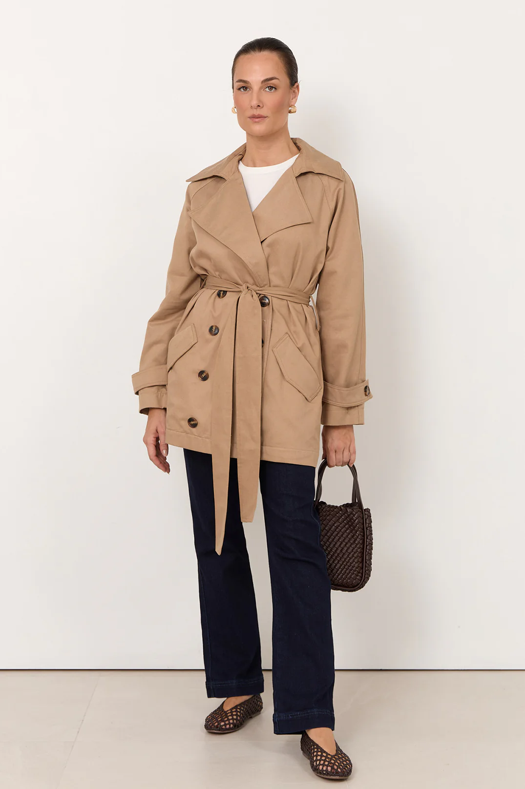 Paris Short Trench (Camel) - Image 4