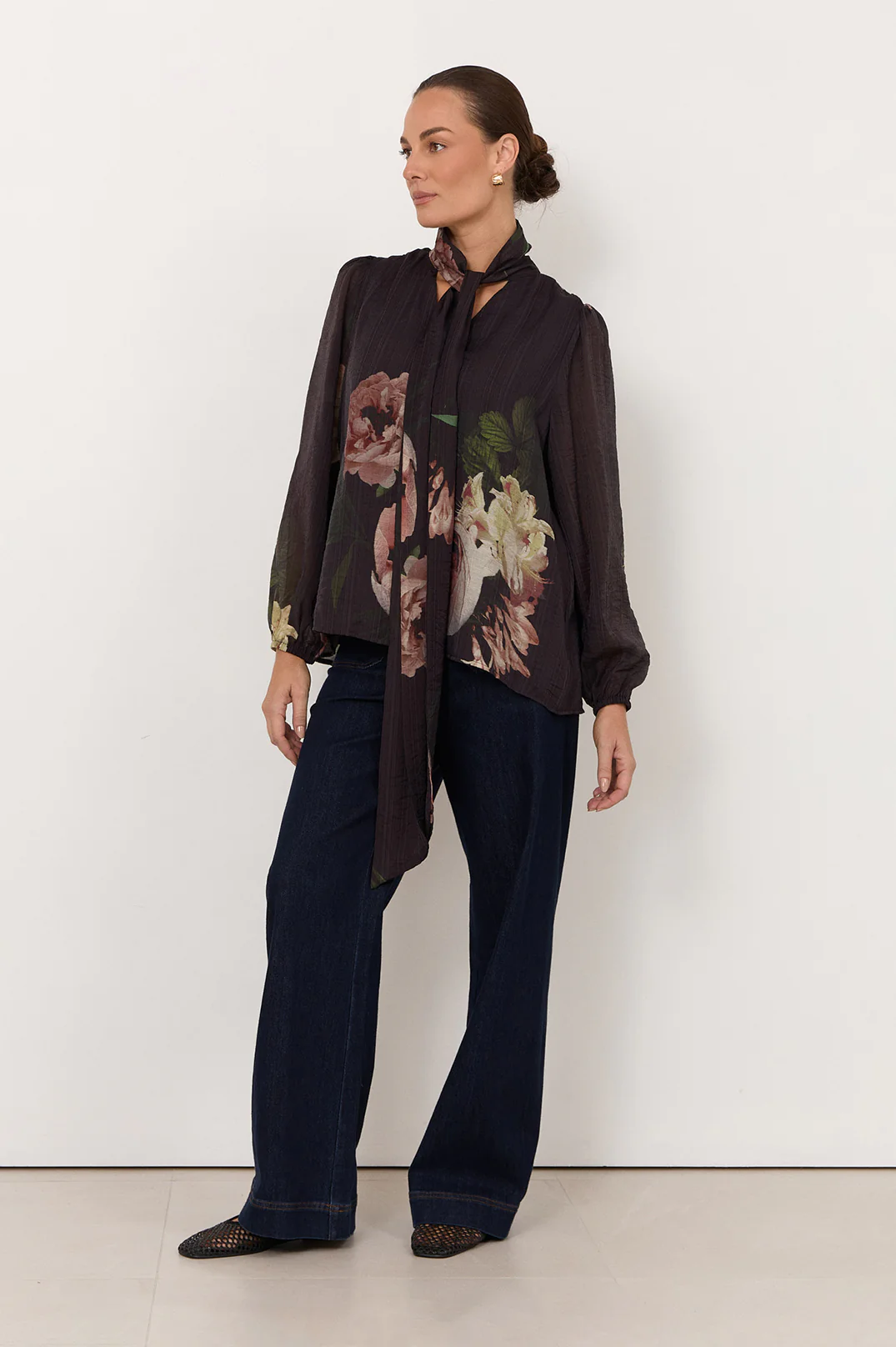 Penelope Chandon Print Long Sleeve Top (Print) - Image 4