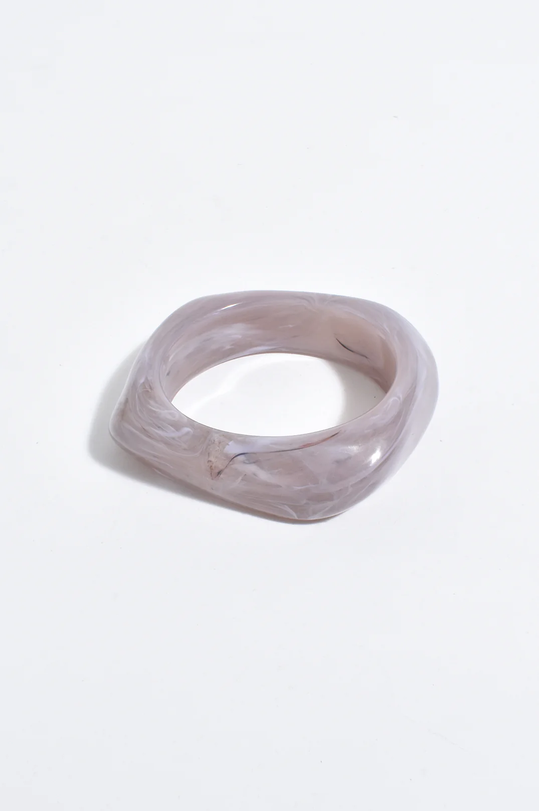 Resin Stacking Bangles (Grey)