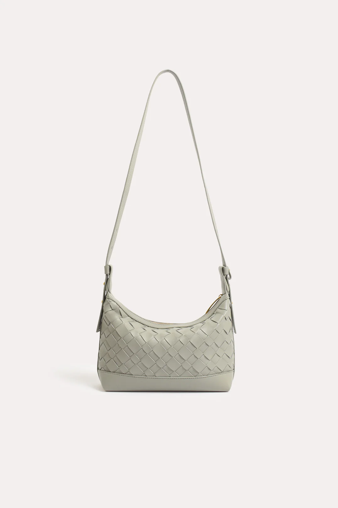 Rhodes Plait Handbag (Grey) - Image 3