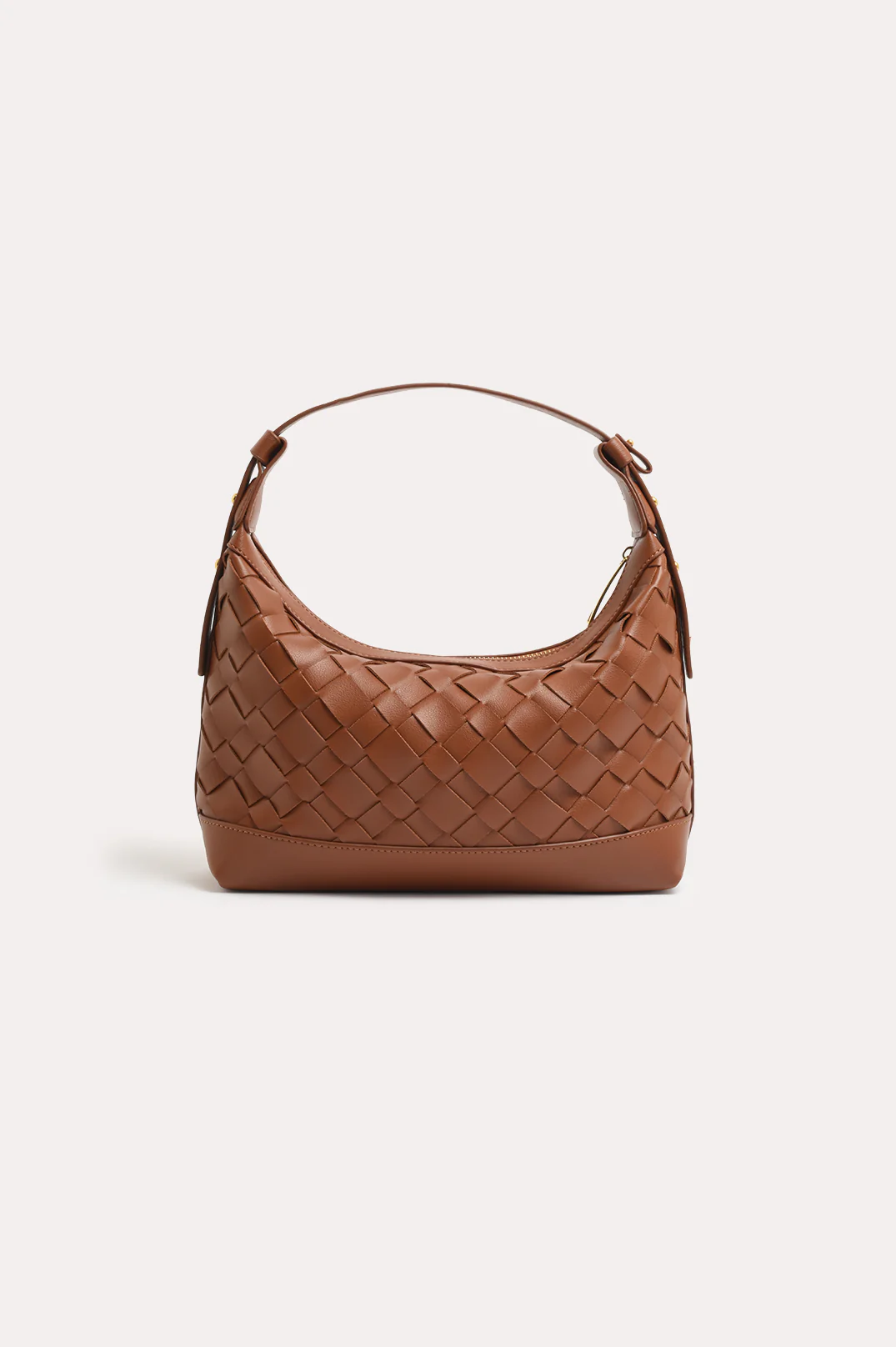 Rhodes Plait Handbag (Tan) - Image 3