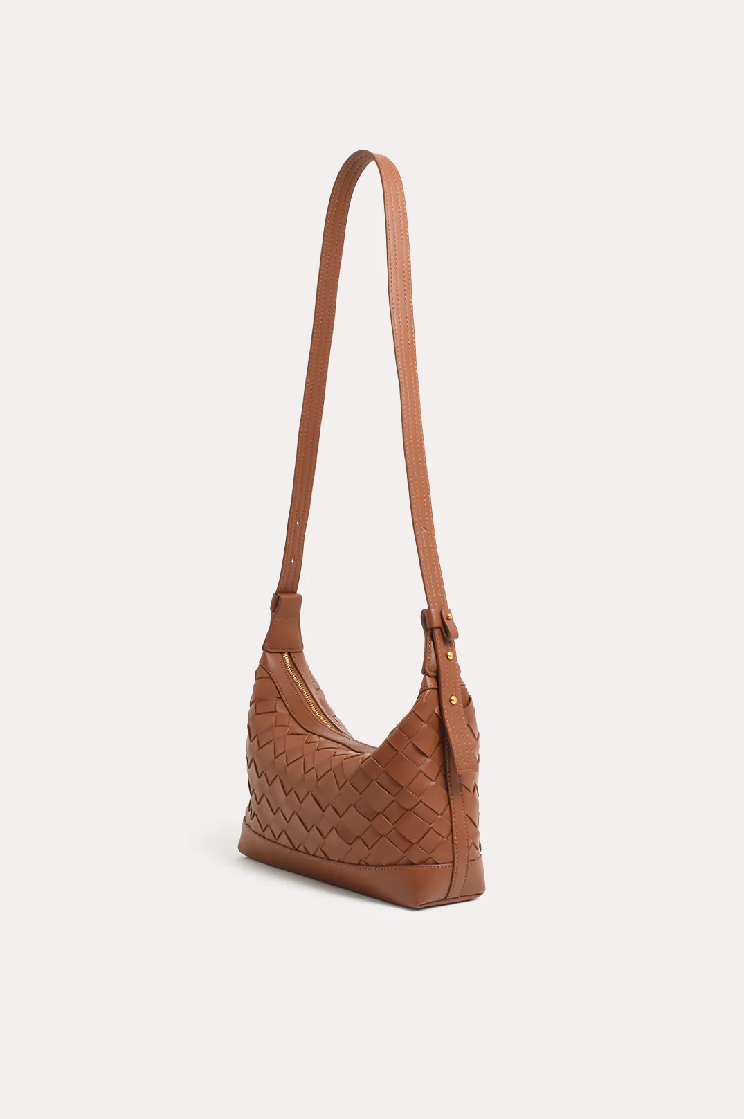 Rhodes Plait Handbag (Tan) - Image 5
