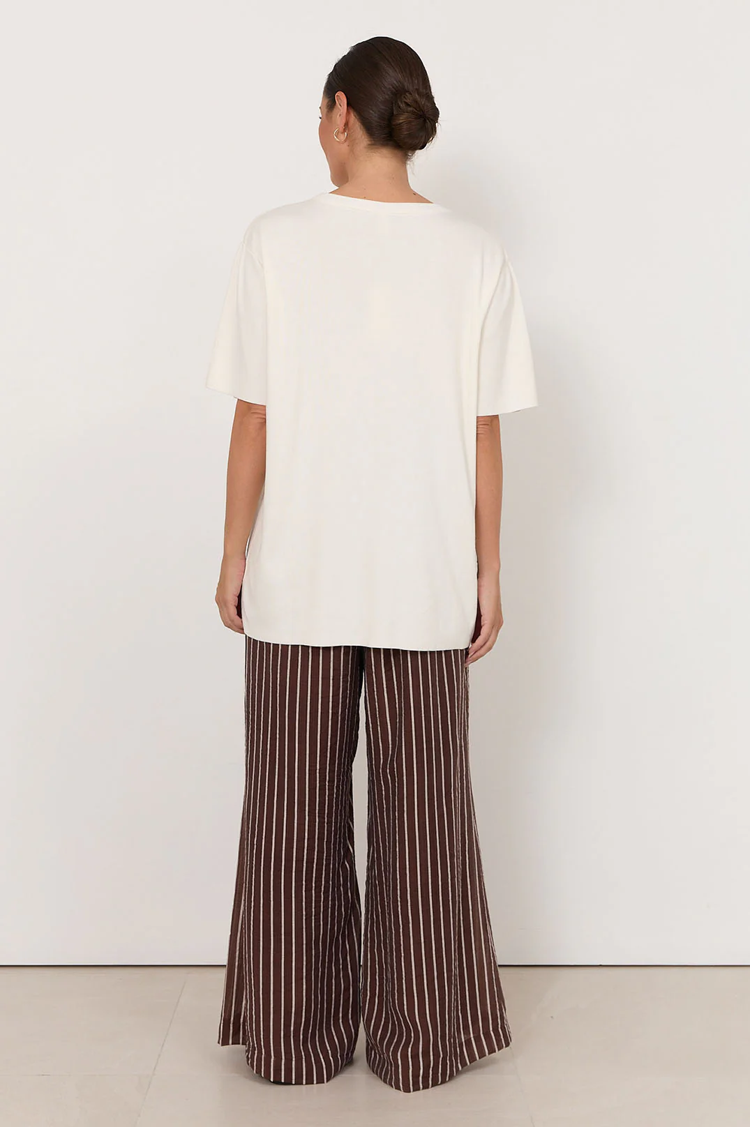Rochelle Long Line Knit Top (White) - Image 4
