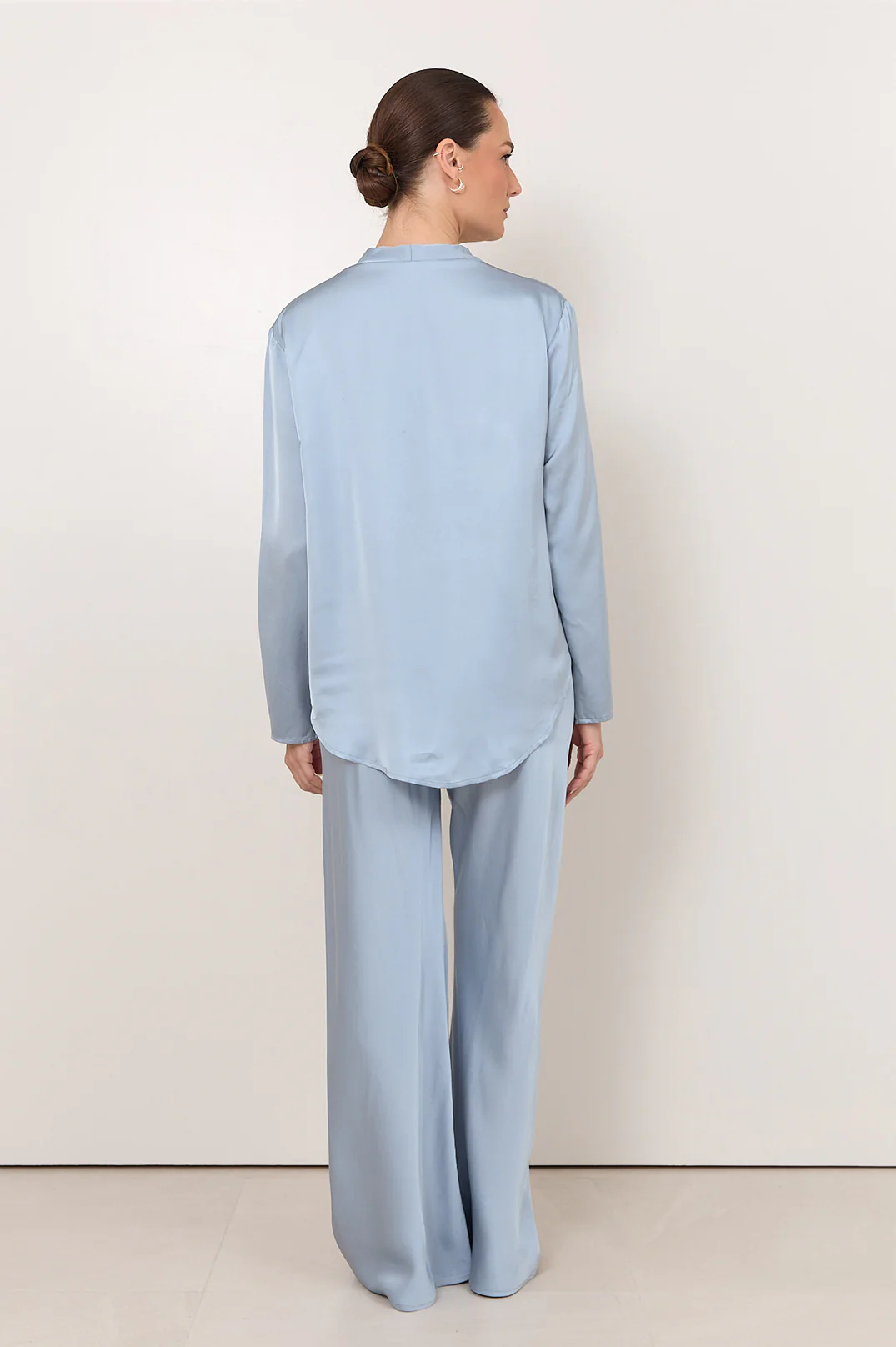 Sacha Long Sleeve Top (Blue) - Image 5
