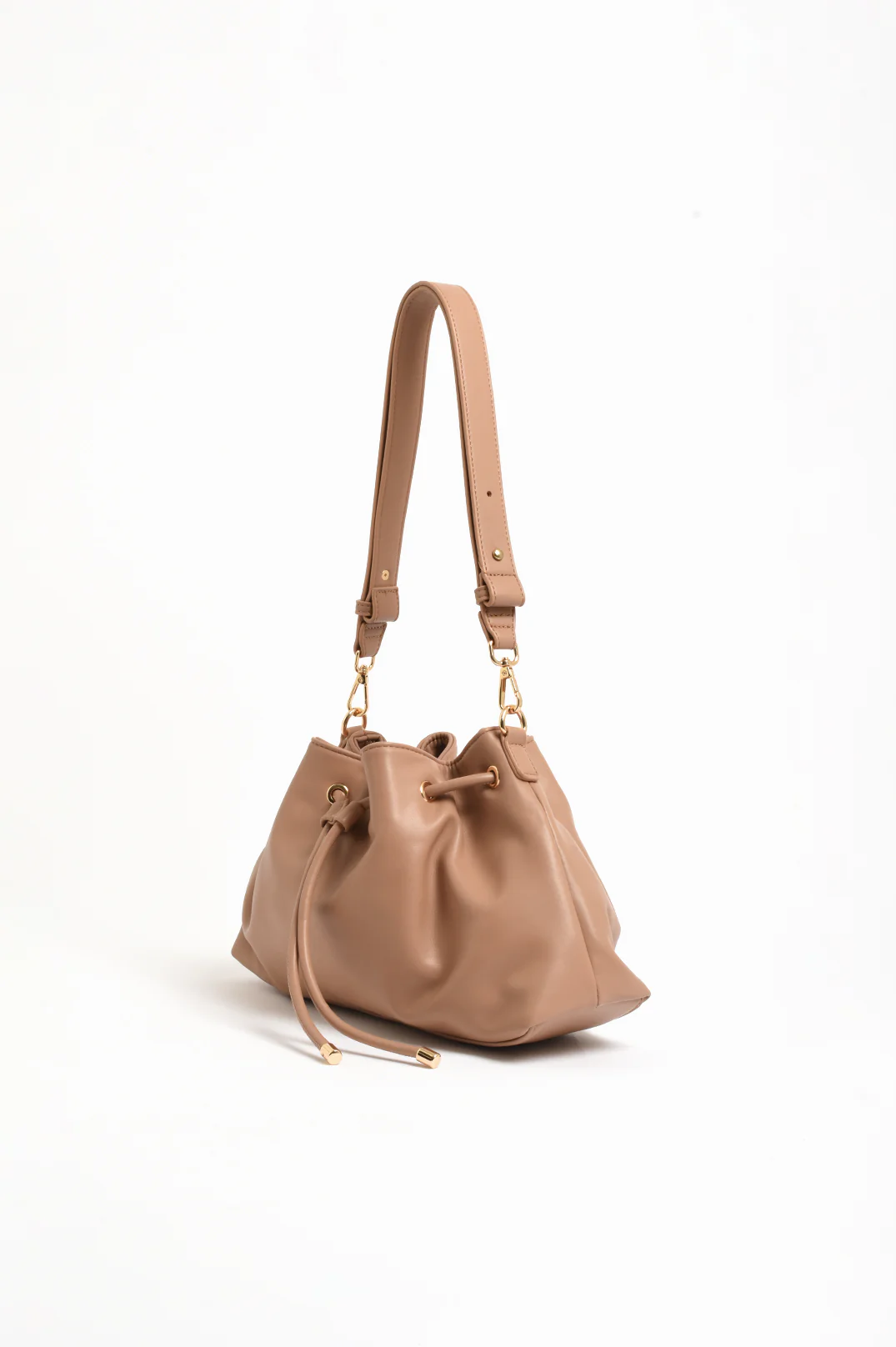 Scout Gathered Handbag (Mocha) - Image 2