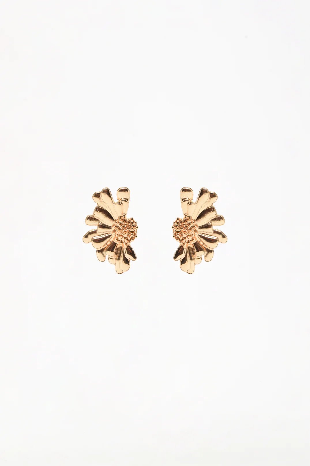 Statement Flower Earring (Gold)
