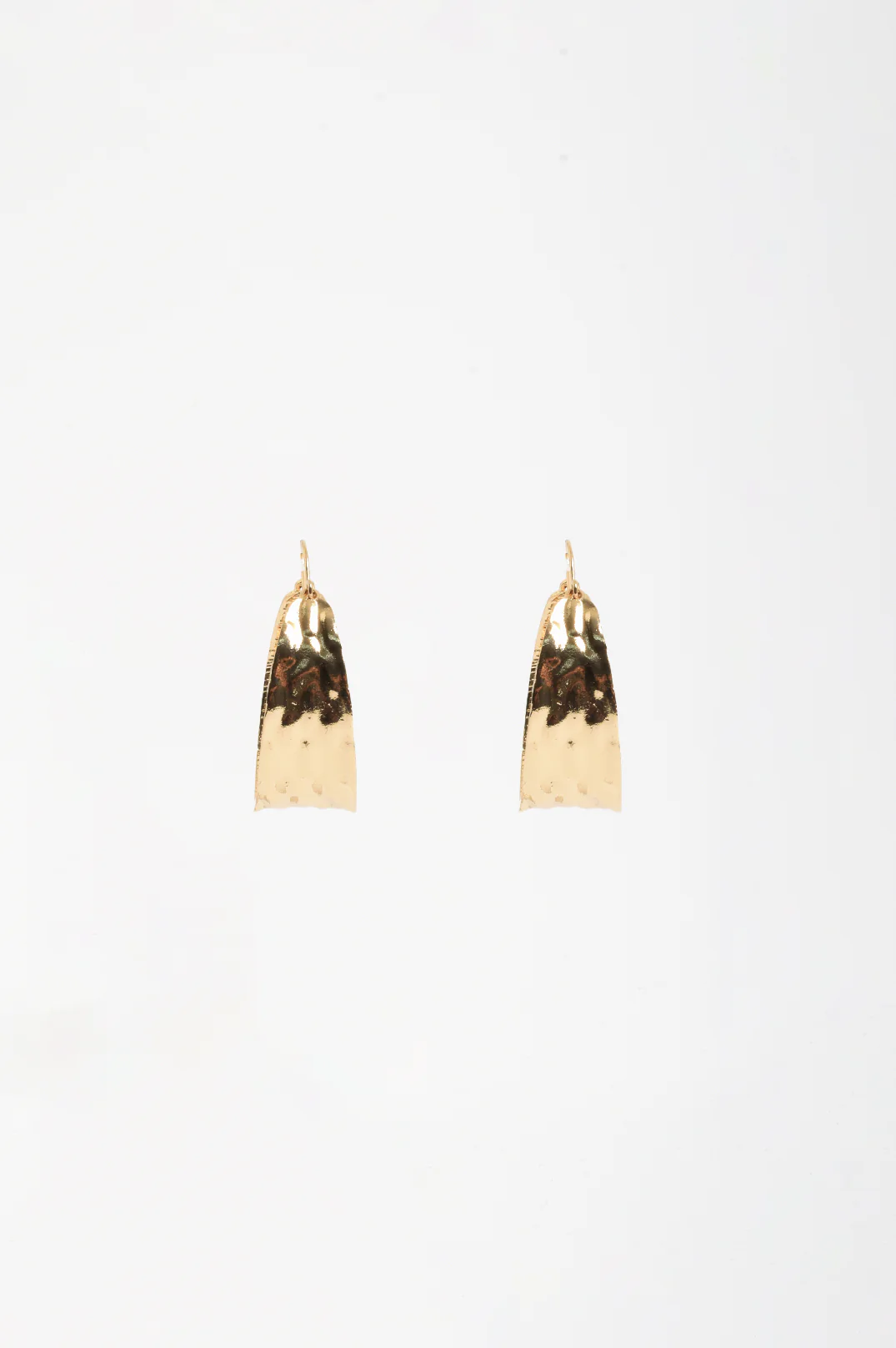 Statement Hammered Event Hoops (Gold) - Image 2