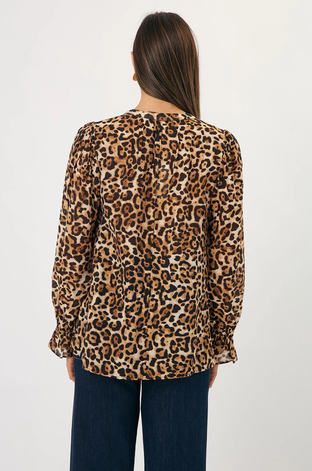 Sylvie Leopard Print Top (Leopard) - Image 4