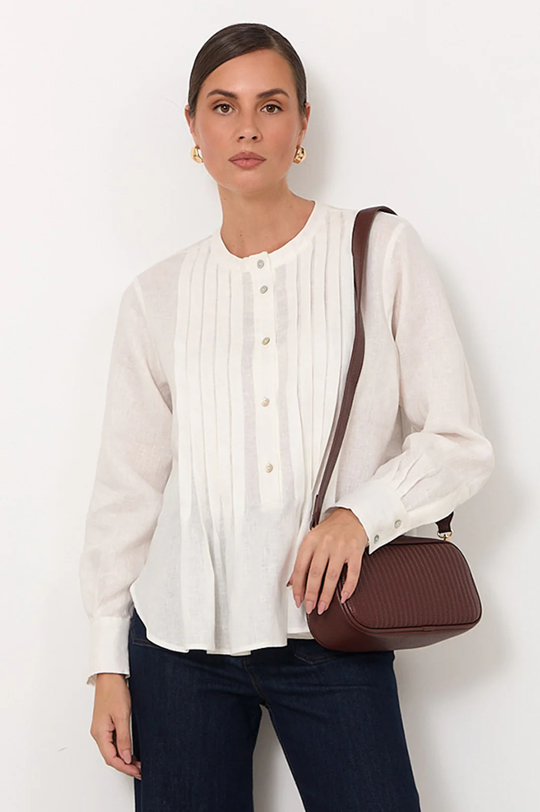 Valeria Cross Body Bag (Chocolate) - Image 2