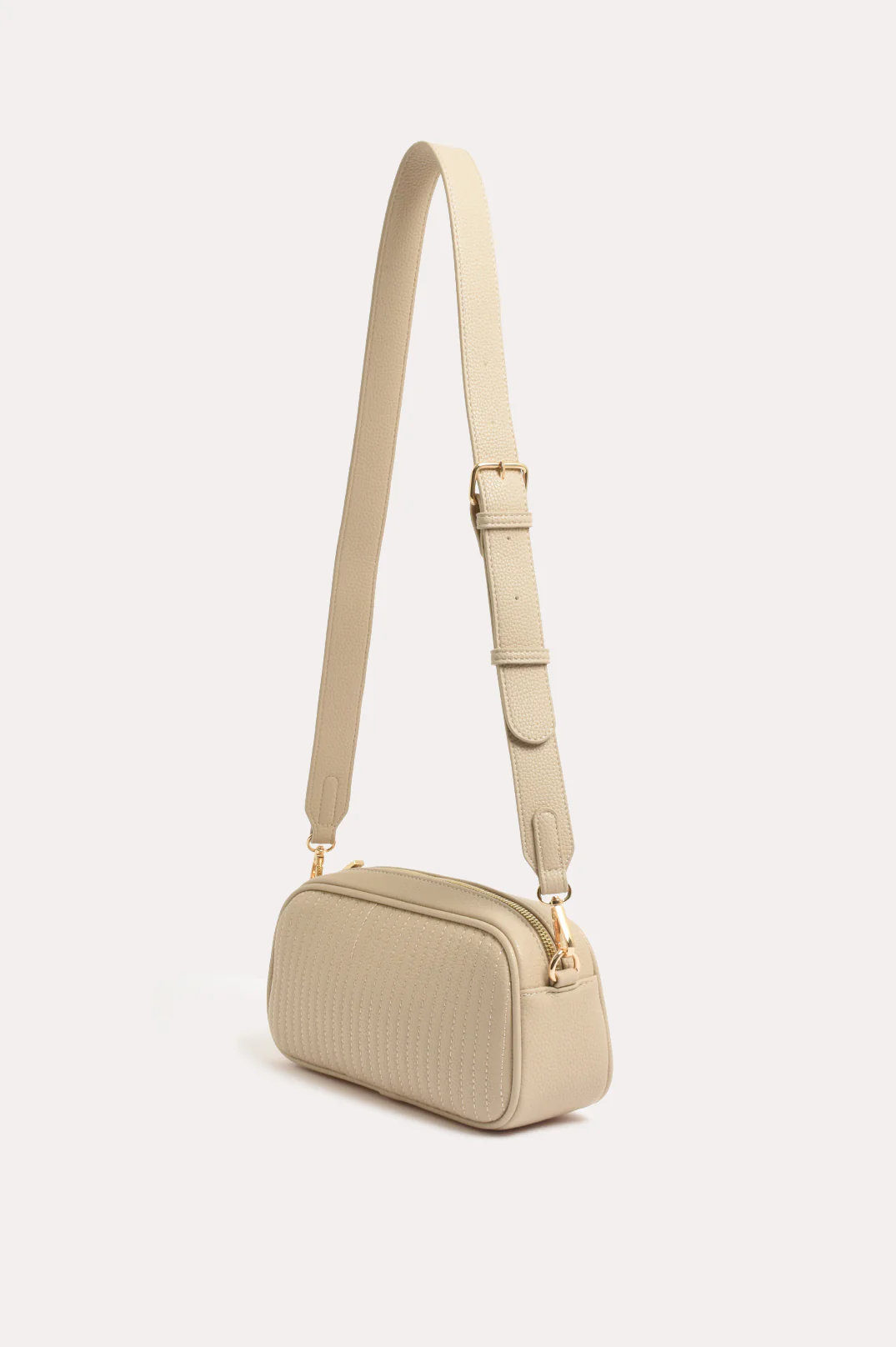 Valeria Cross Body Bag (Stone) - Image 3